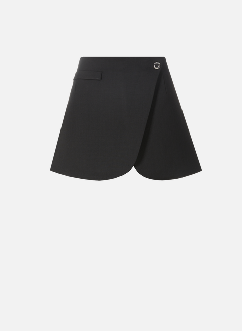 Short asymmetrical skirt BlackCOPERNI 