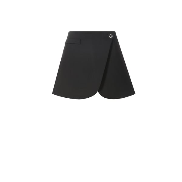 Jupe courte asymétrique