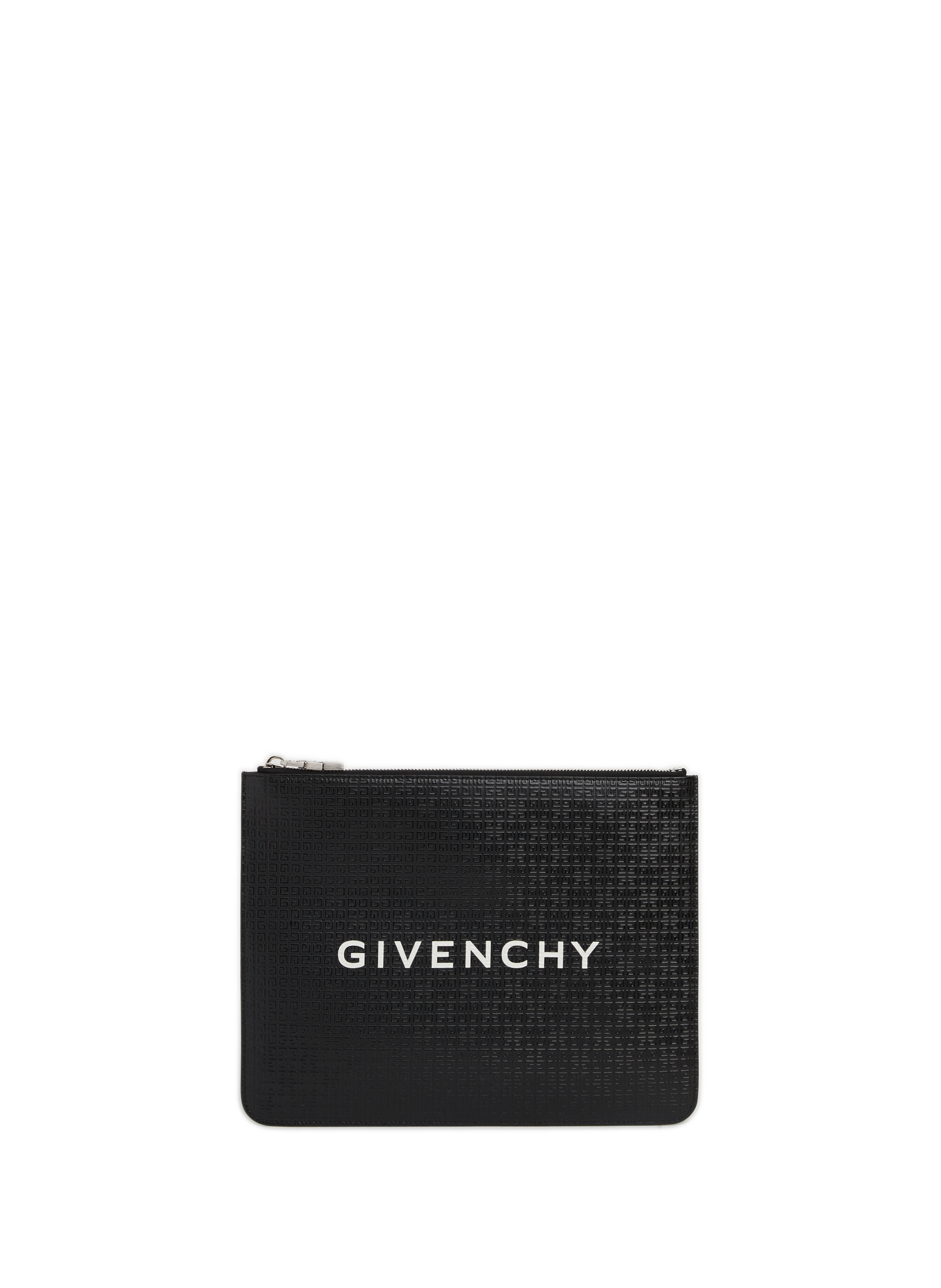 GIVENCHY Monogram leather pouch  Black