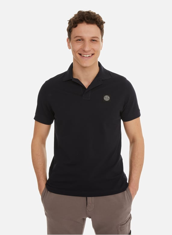 COTTON POLO SHIRT STONE ISLAND for MEN Printemps