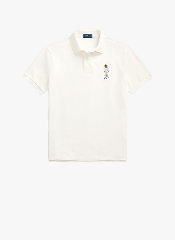 Polo en coton  | Blanc by POLO RALPH LAUREN Polo en coton  Blanc
