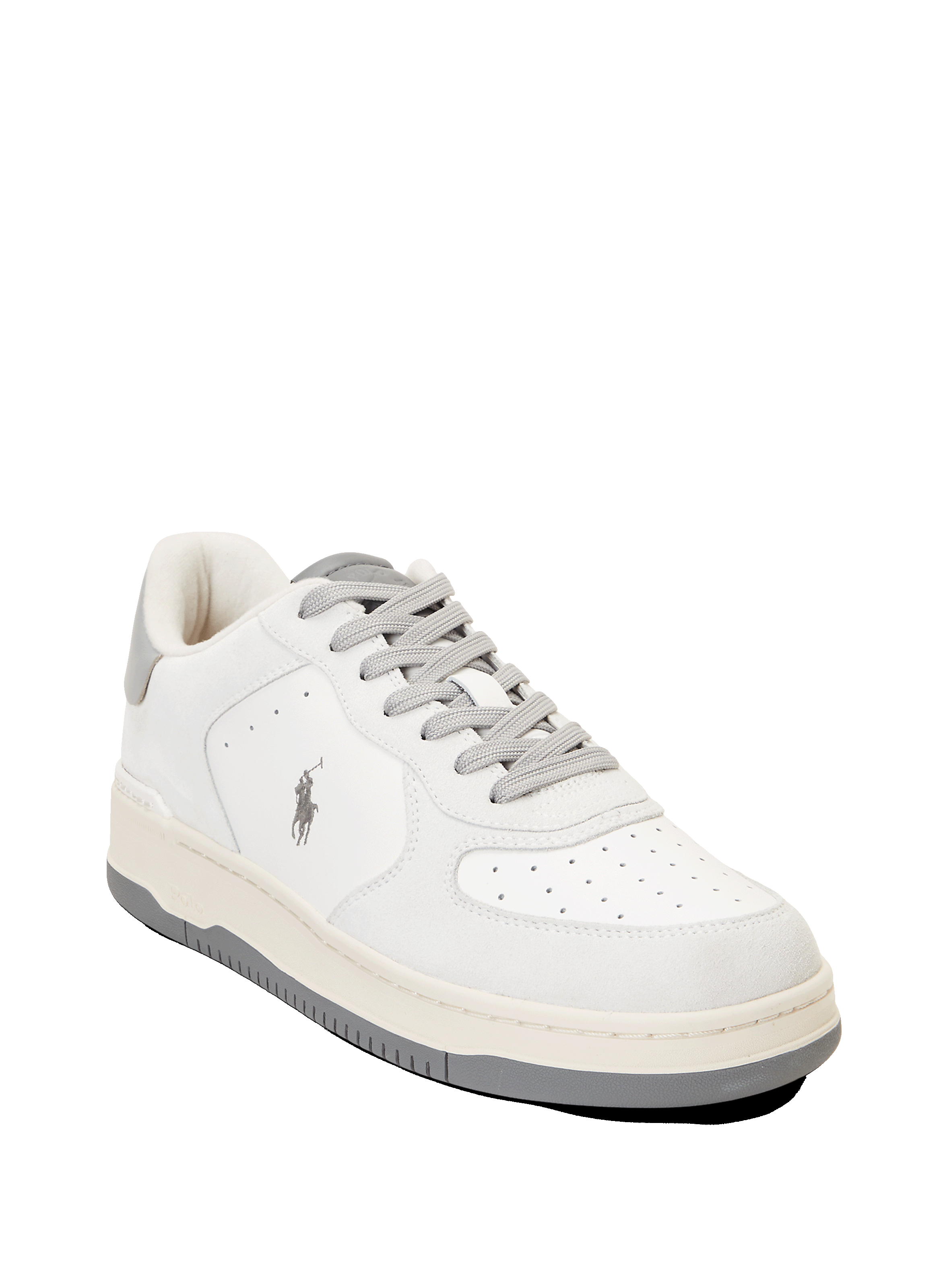 Leather sneakers POLO RALPH LAUREN Grey
