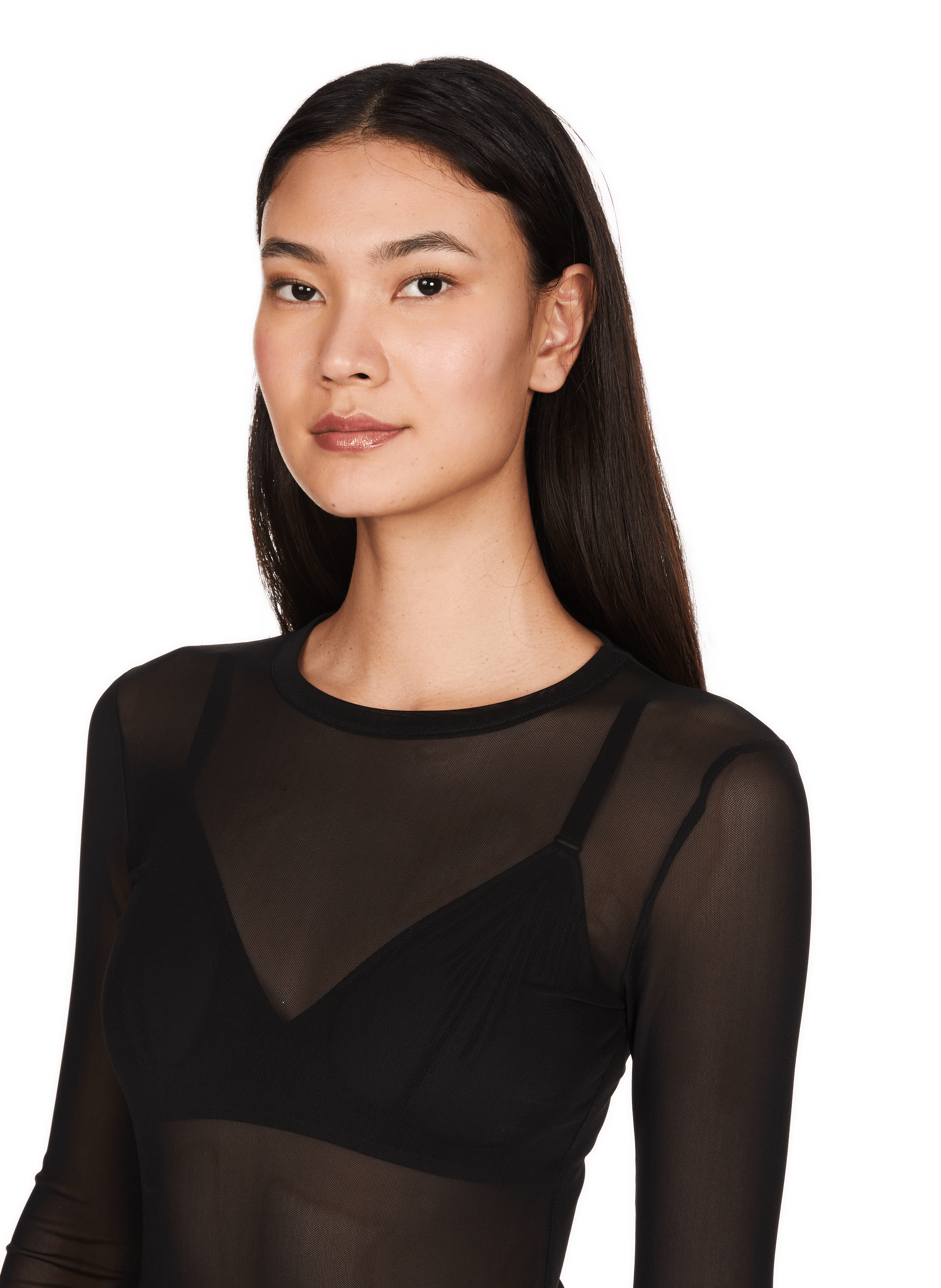 Body transparent col rond Tri Sibody SAISON 1865 Noir