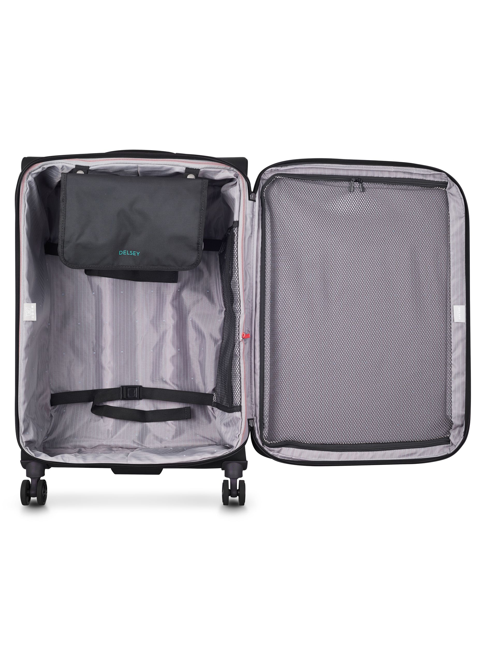 Valise soute souple taille xl - helium dlx DELSEY PARIS Noir