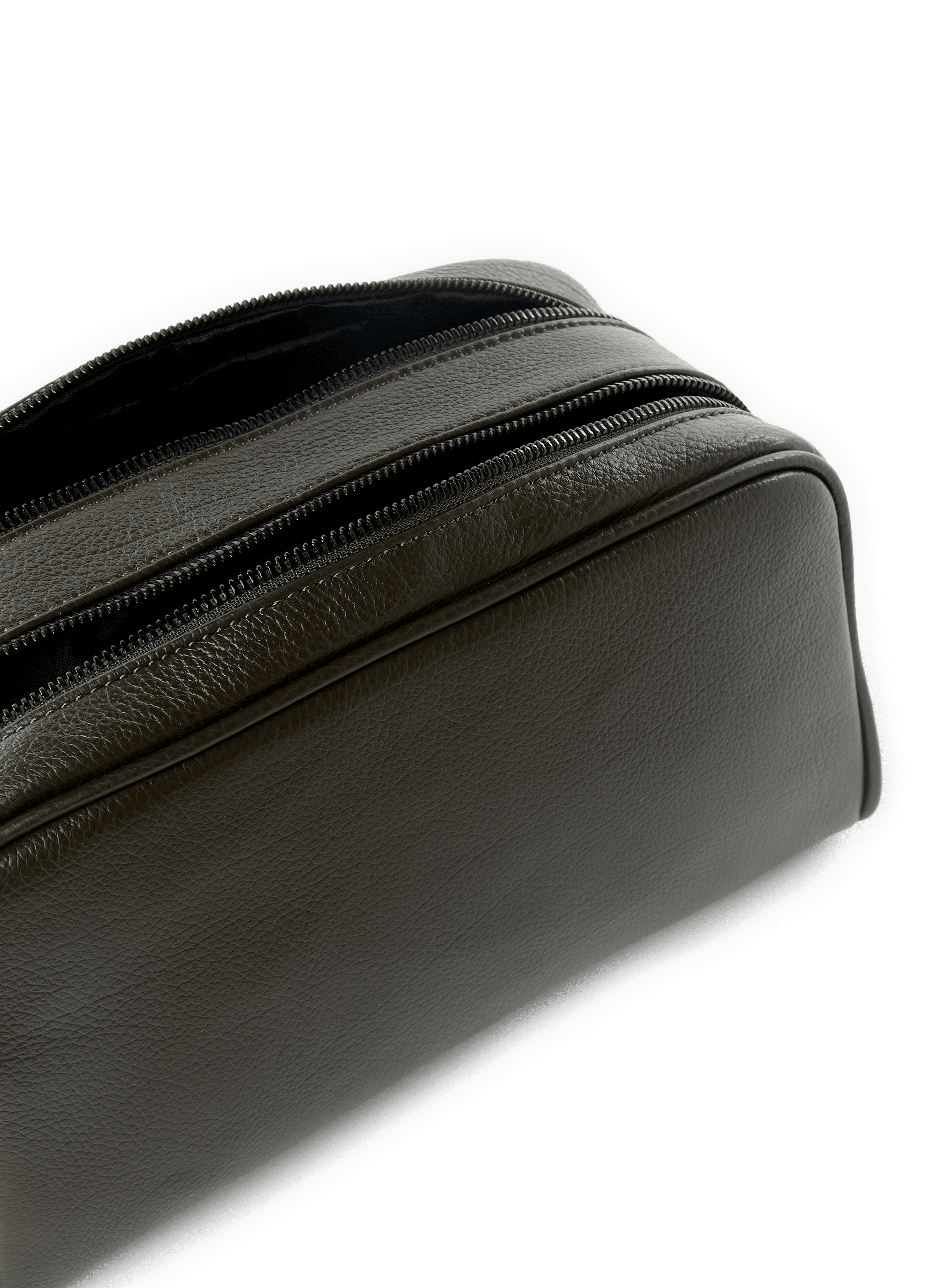 Leather toiletry bag SAISON 1865 Khaki