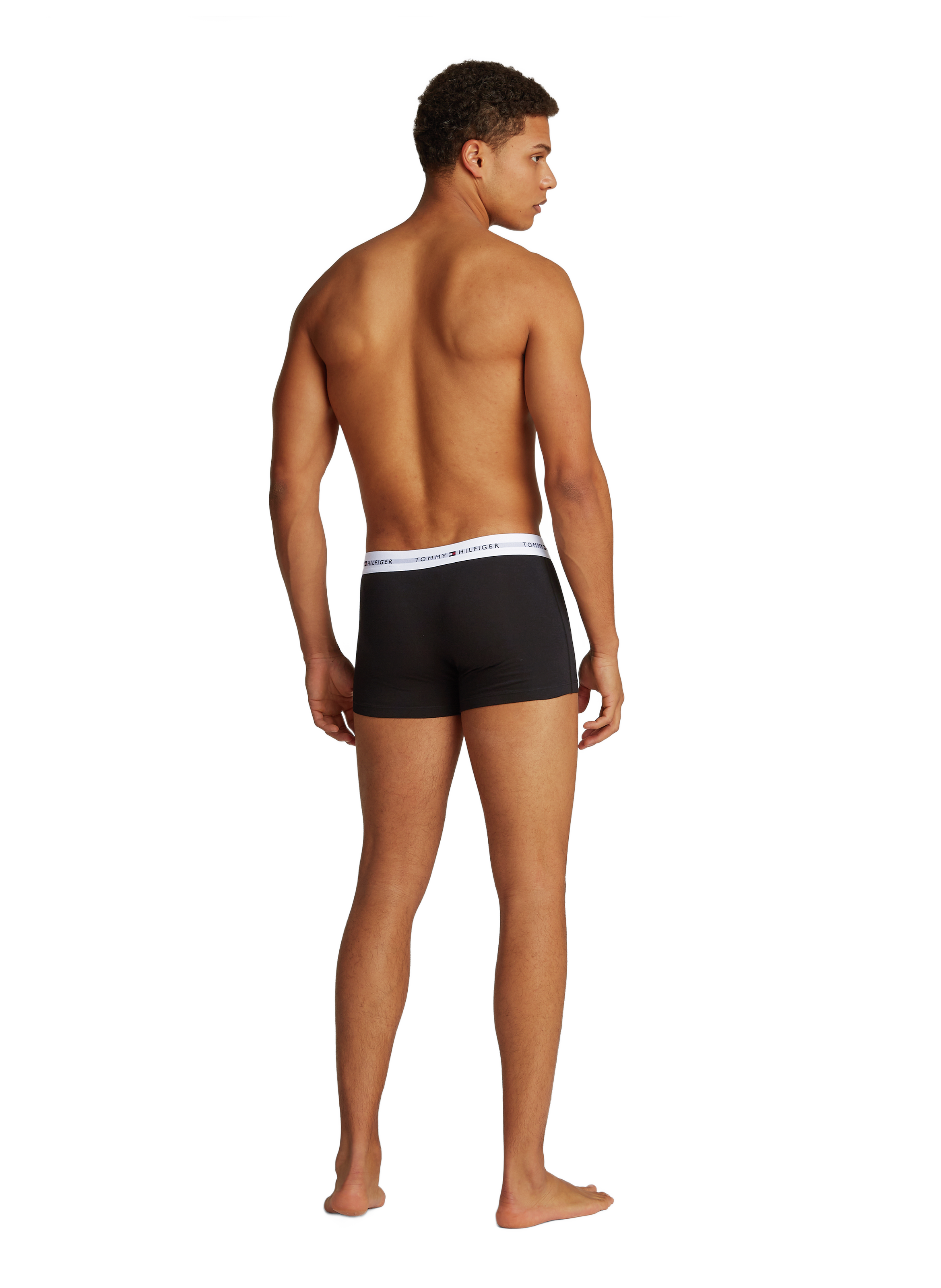 Lot de 3 boxers en coton organique TOMMY HILFIGER Noir