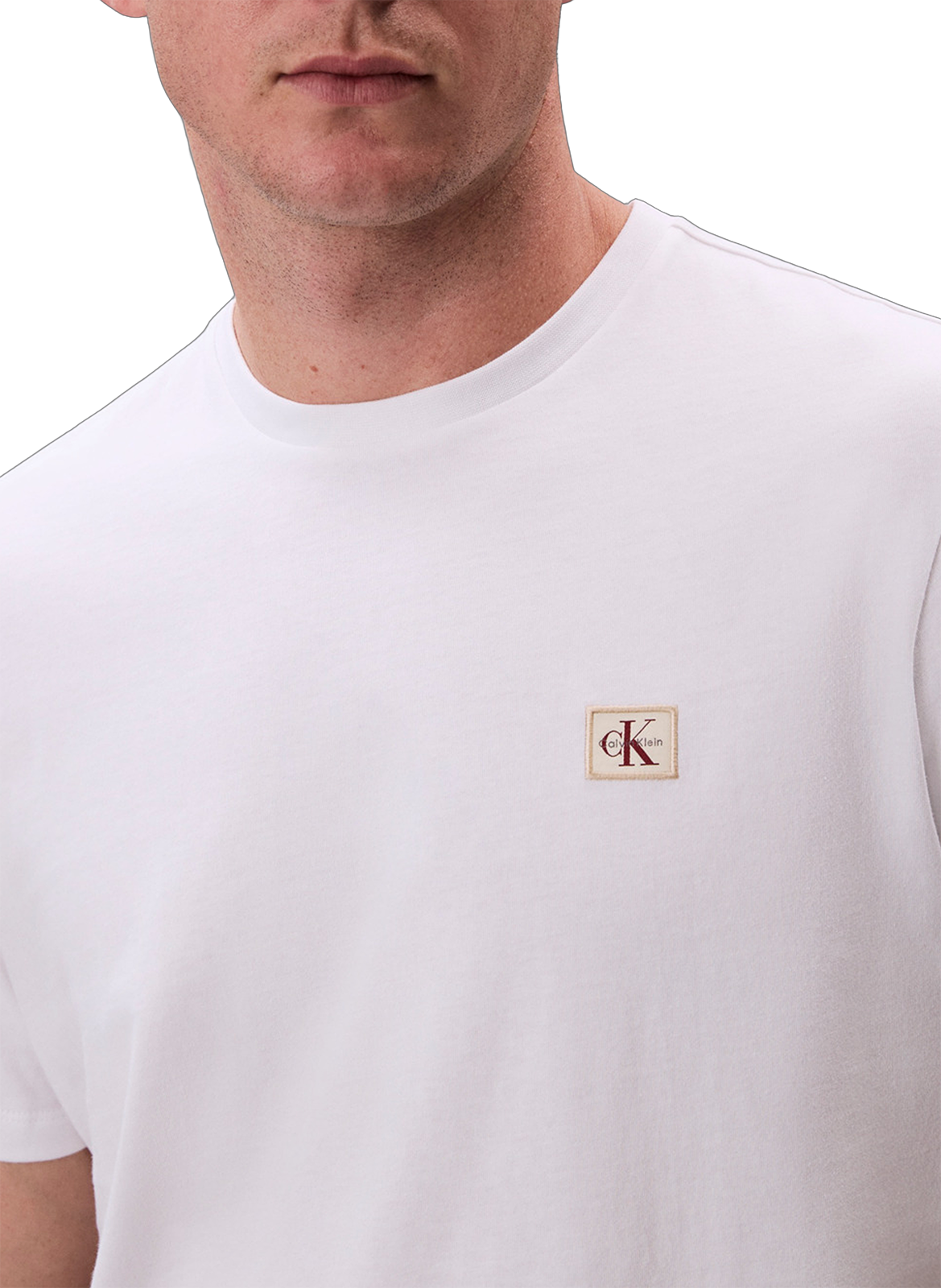 T-shirt en coton CALVIN KLEIN Blanc