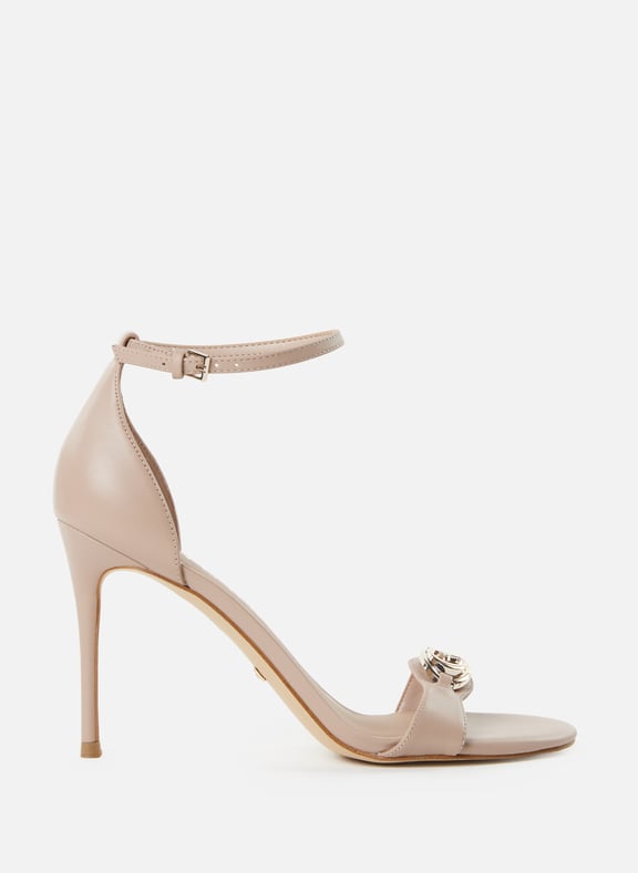Solid leather pumps Beige by GUESS GUESS Solid leather pumps Beige