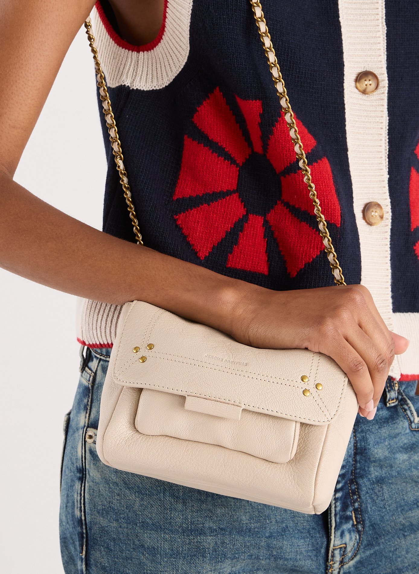 Hands Off umbrella JÉRÔME DREYFUSS Beige