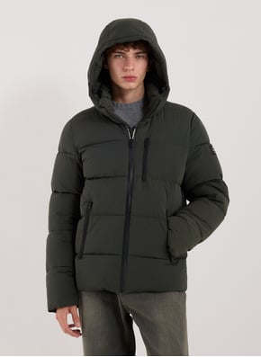 Parka matelassée à capuche amovible ECOALF Parka matelassée à capuche amovible ECOALF