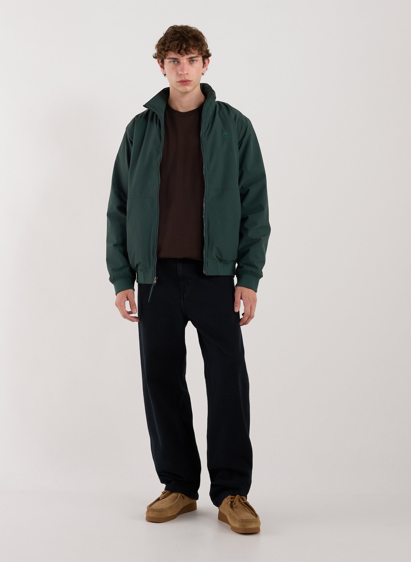 Plain cardigan TIMBERLAND Green