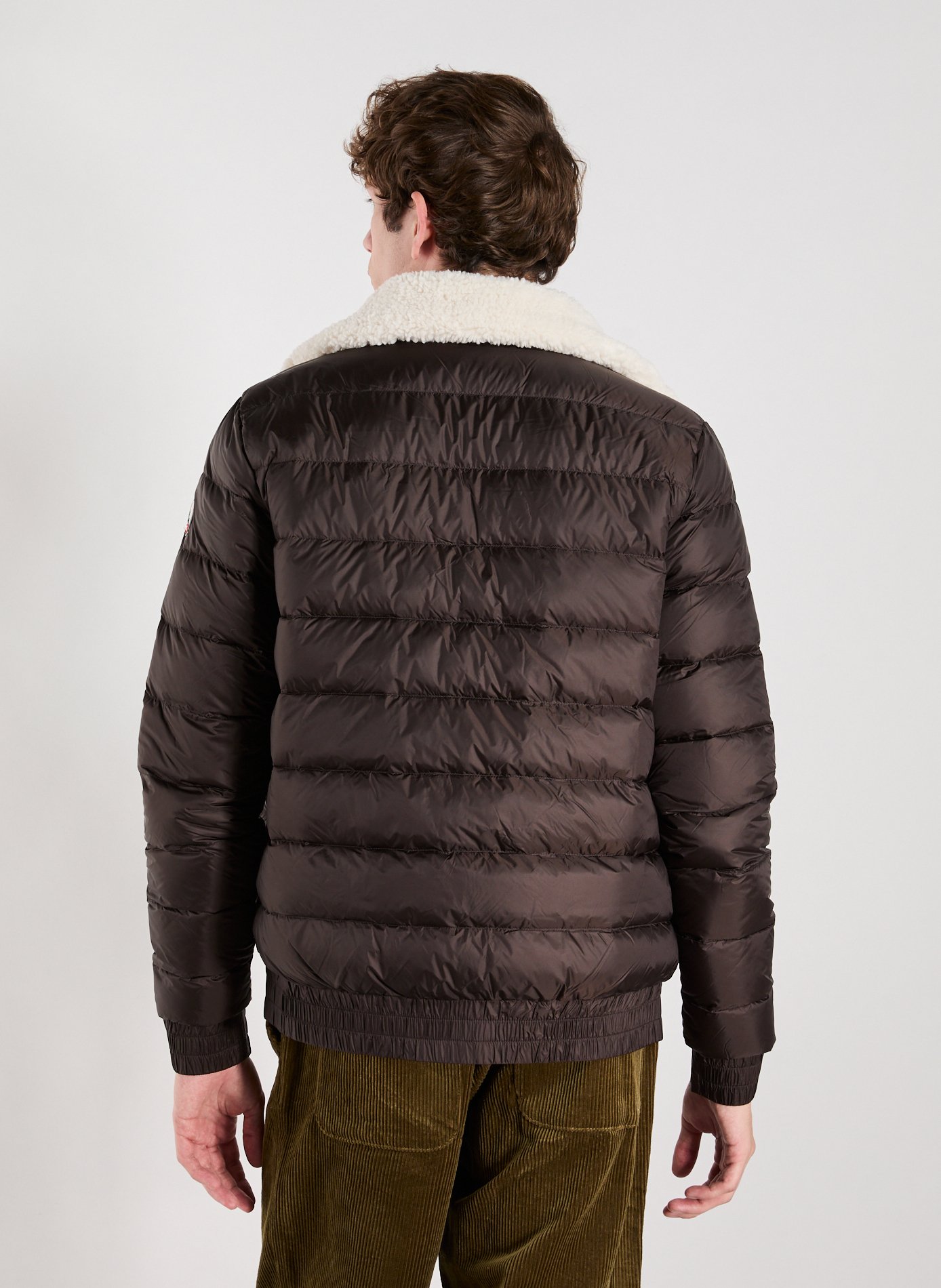 Doudoune col montant JOTT Marron