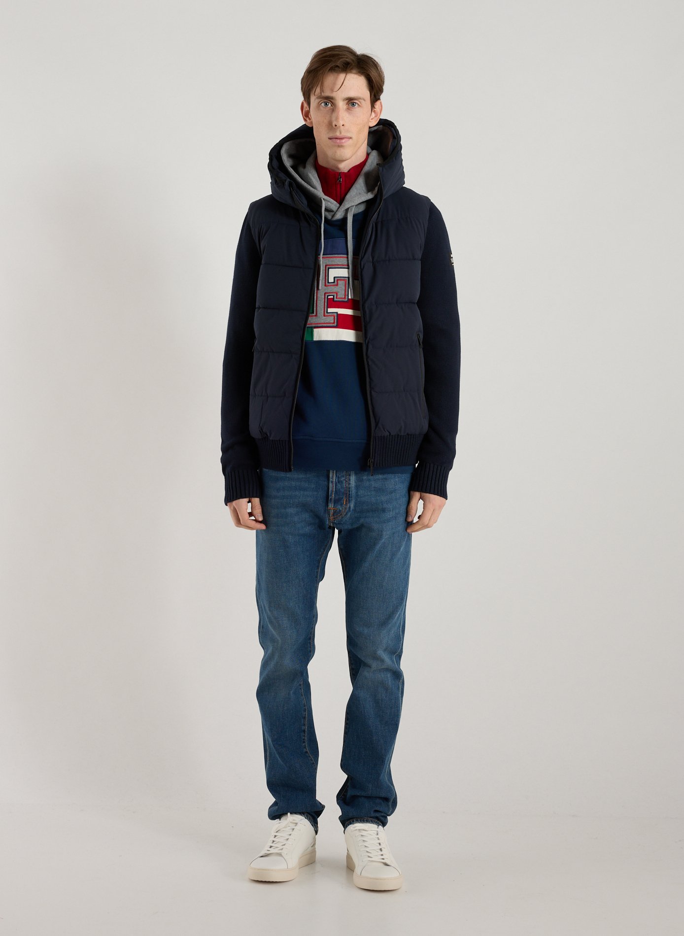 Bale two-material jacket ECOALF Blue