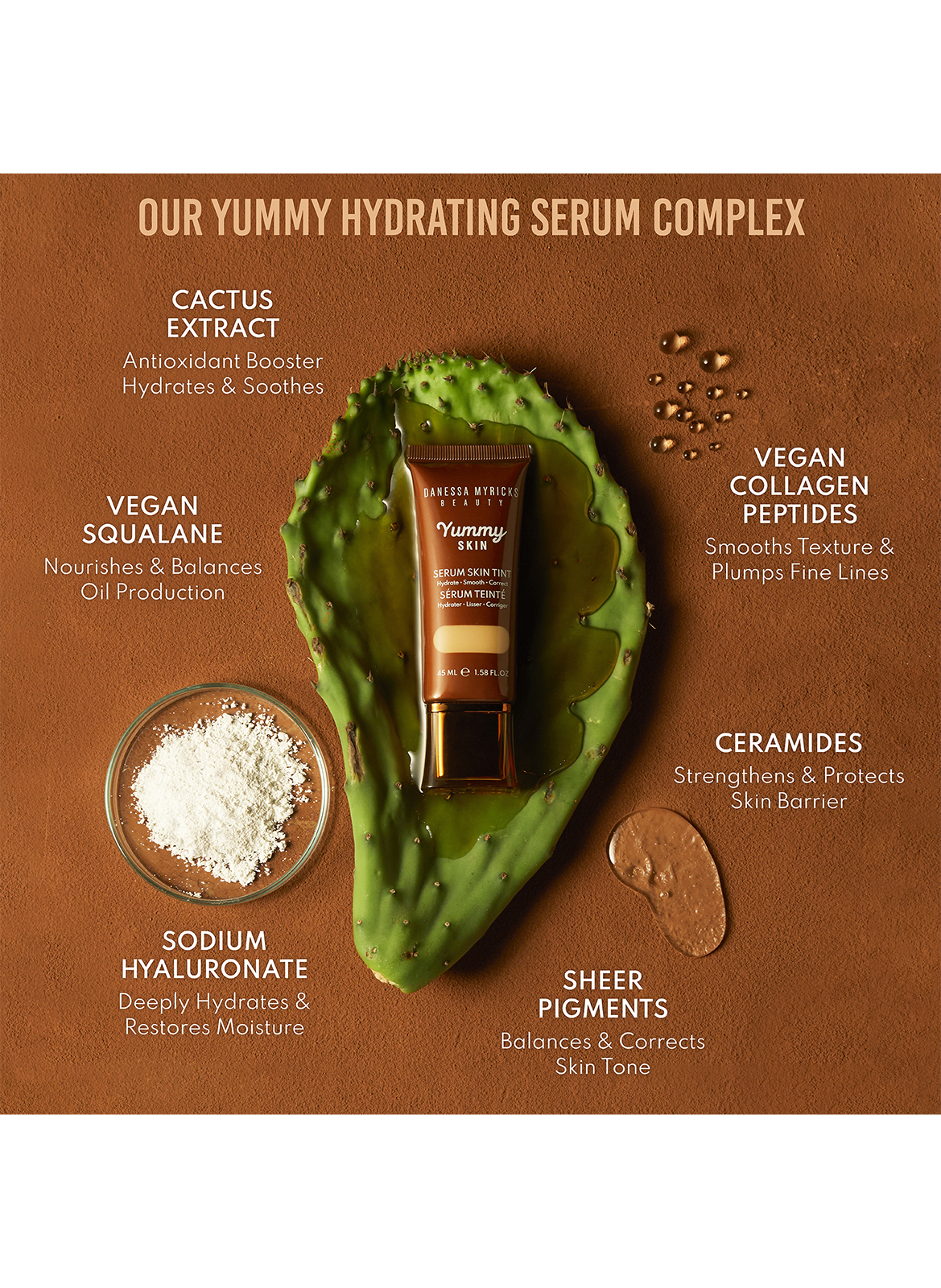 Yummy Skin Serum Tint 3.5 DANESSA MYRICKS No color