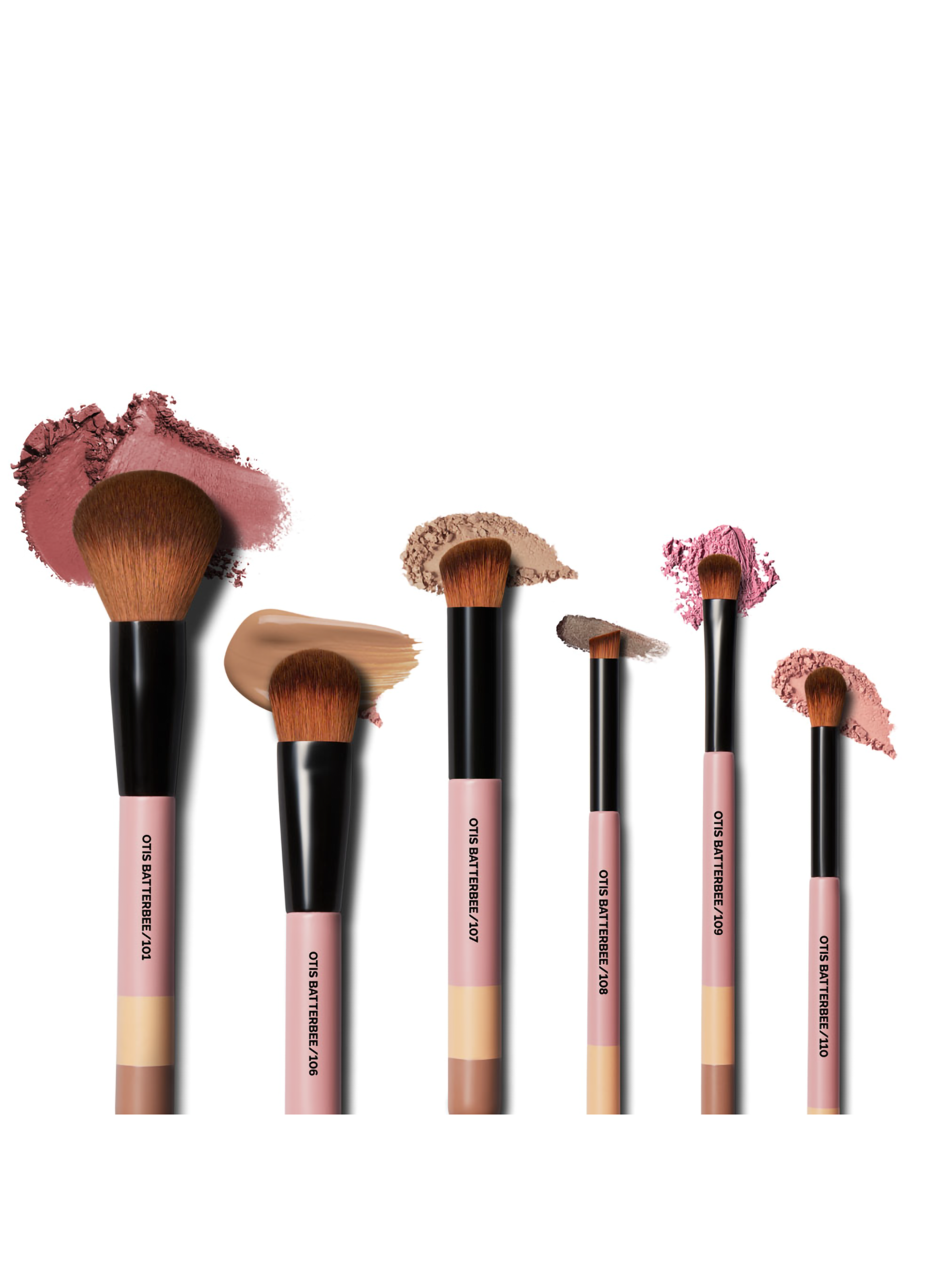 Pinceaux pour le visage OTIS BATTERBEE Rose