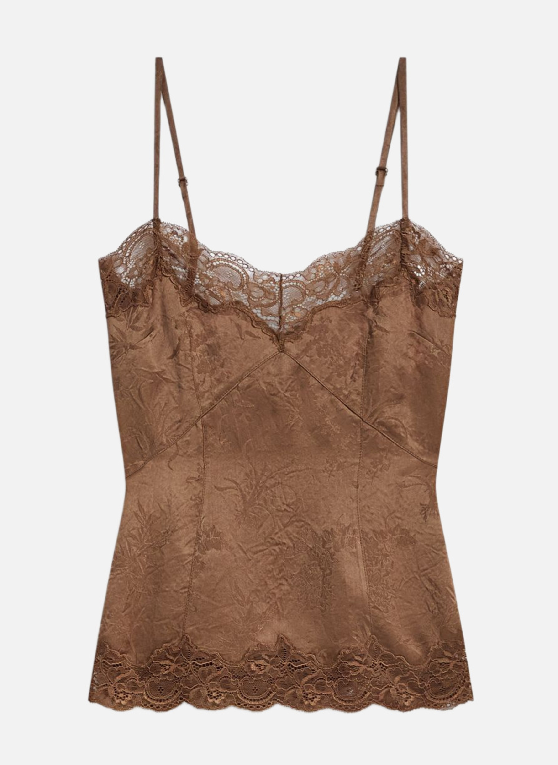 Débardeur glycine VANESSA BRUNO Marron