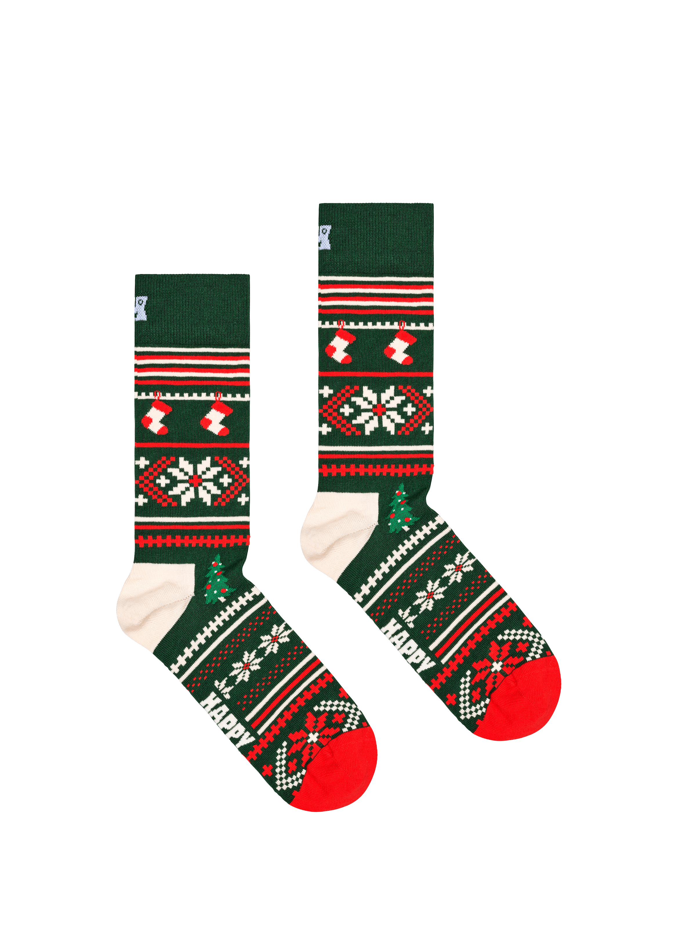 Chaussettes hautes à motif HAPPY SOCKS Multicolore