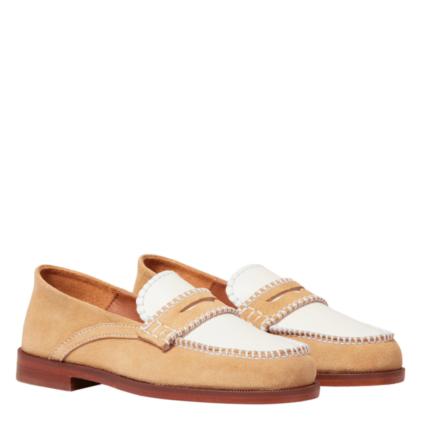 Mocassins en cuir velours CLAUDIE PIERLOT Multicolore