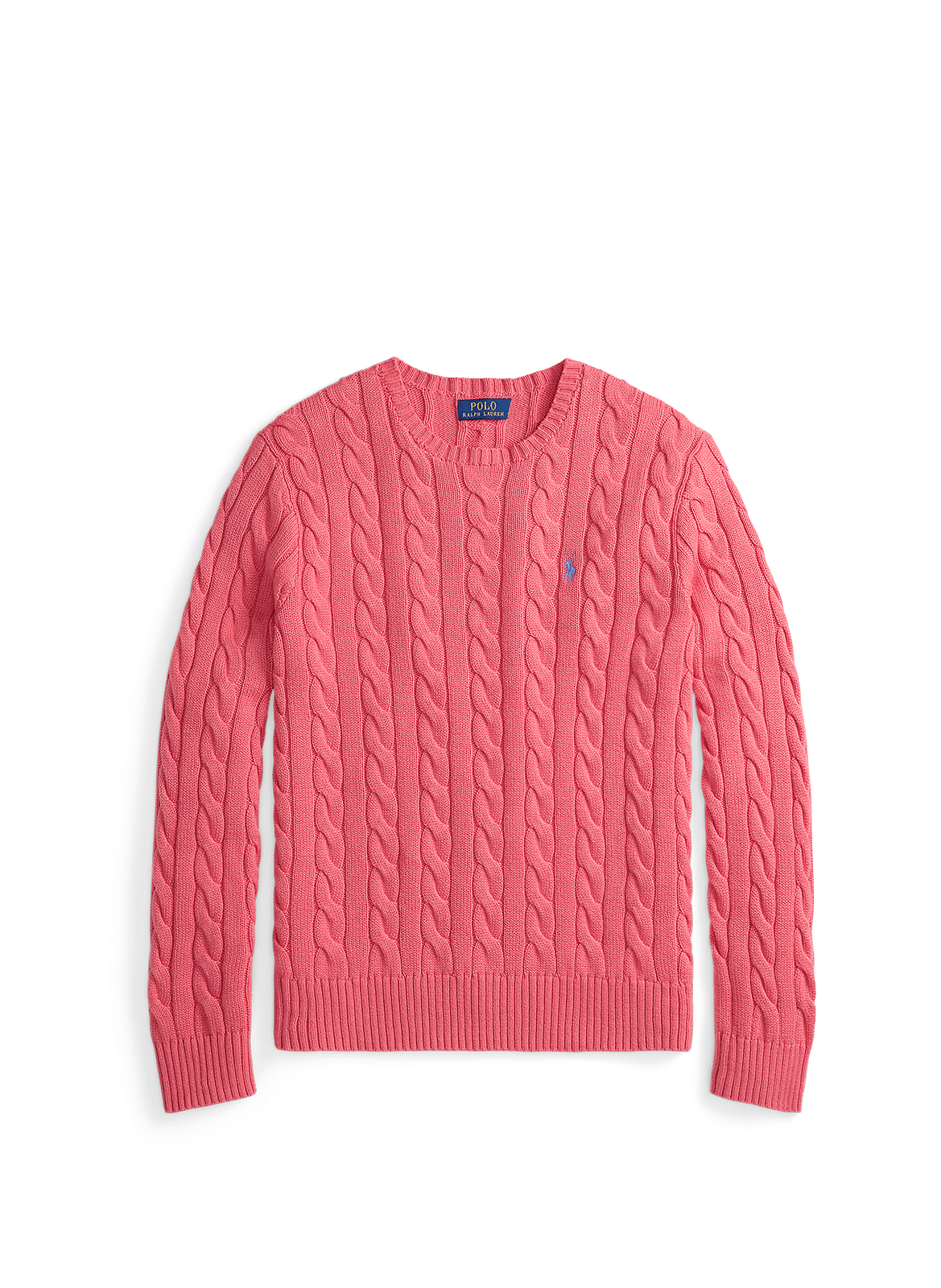 Cable knit jumper POLO RALPH LAUREN Red
