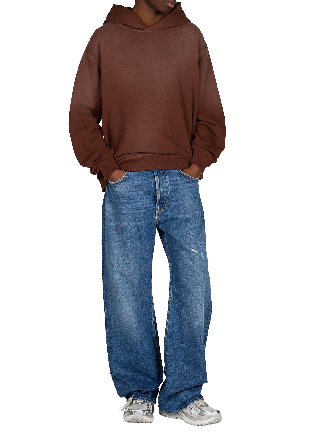 Cotton hoodie ACNE STUDIOS Brown