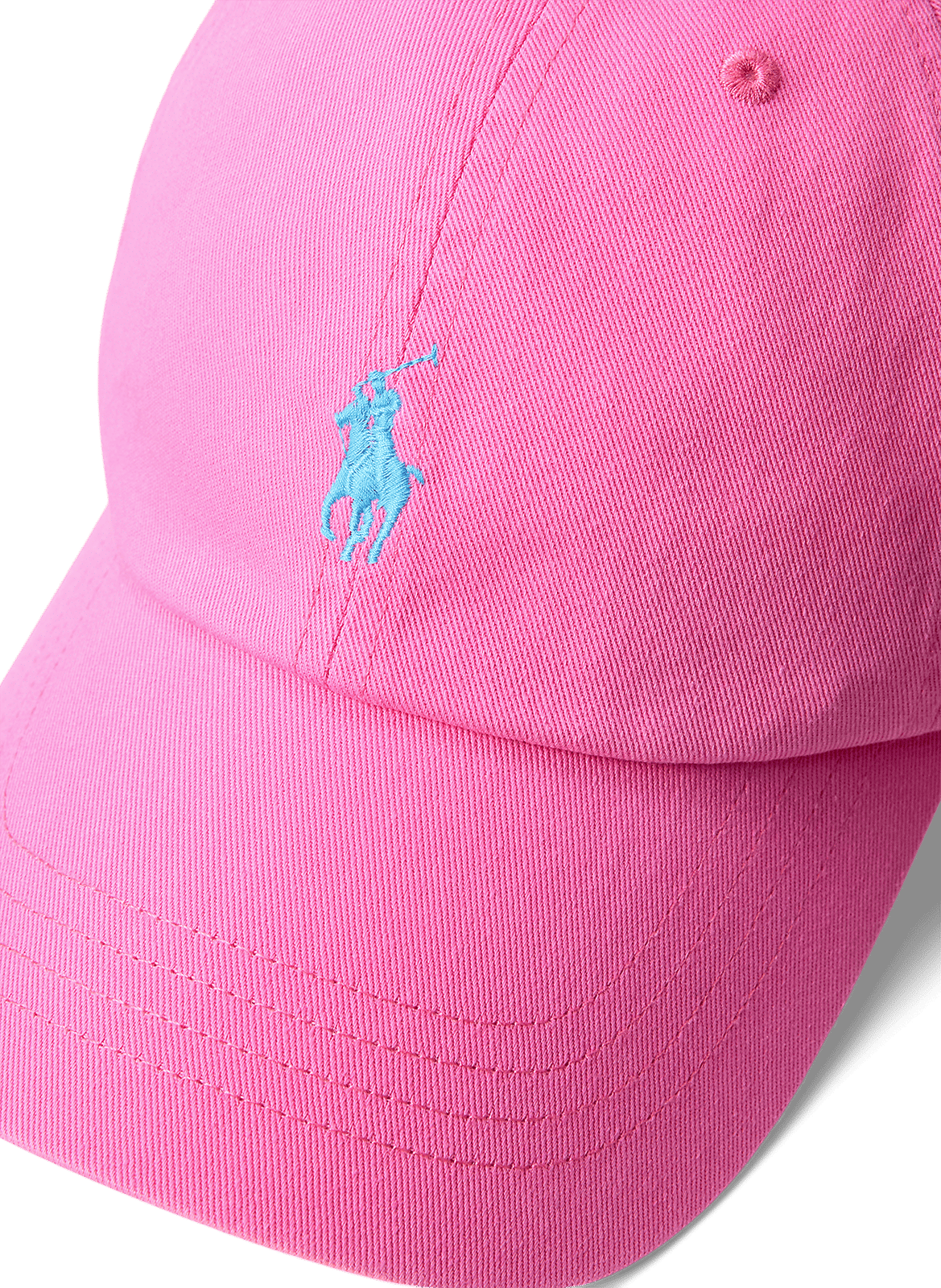 Casquette en coton POLO RALPH LAUREN Rose