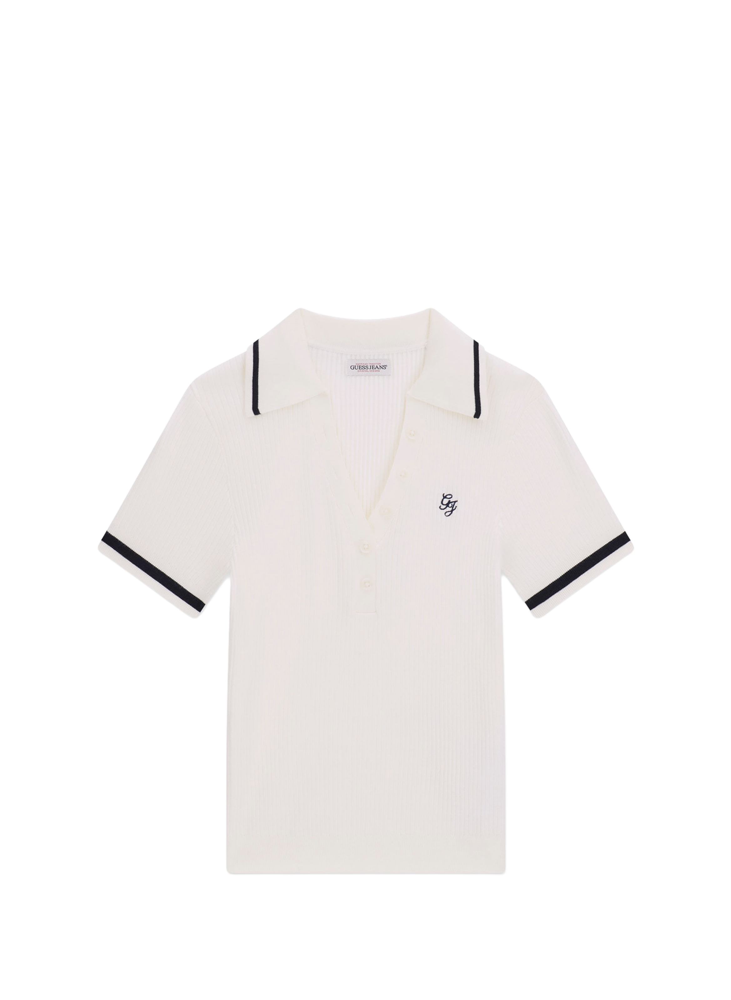 Polo met korte mouwen GUESS Beige