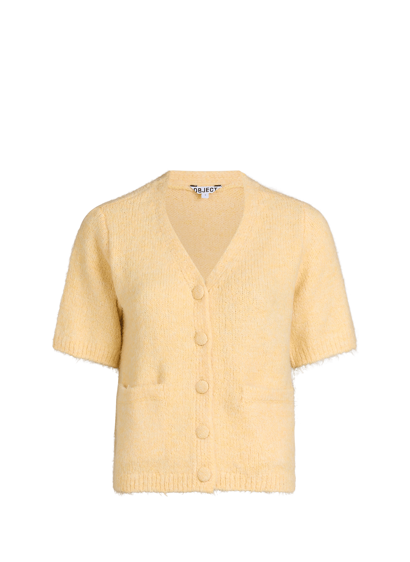 Gilet Objsaggia à manches courtes OBJECT Jaune