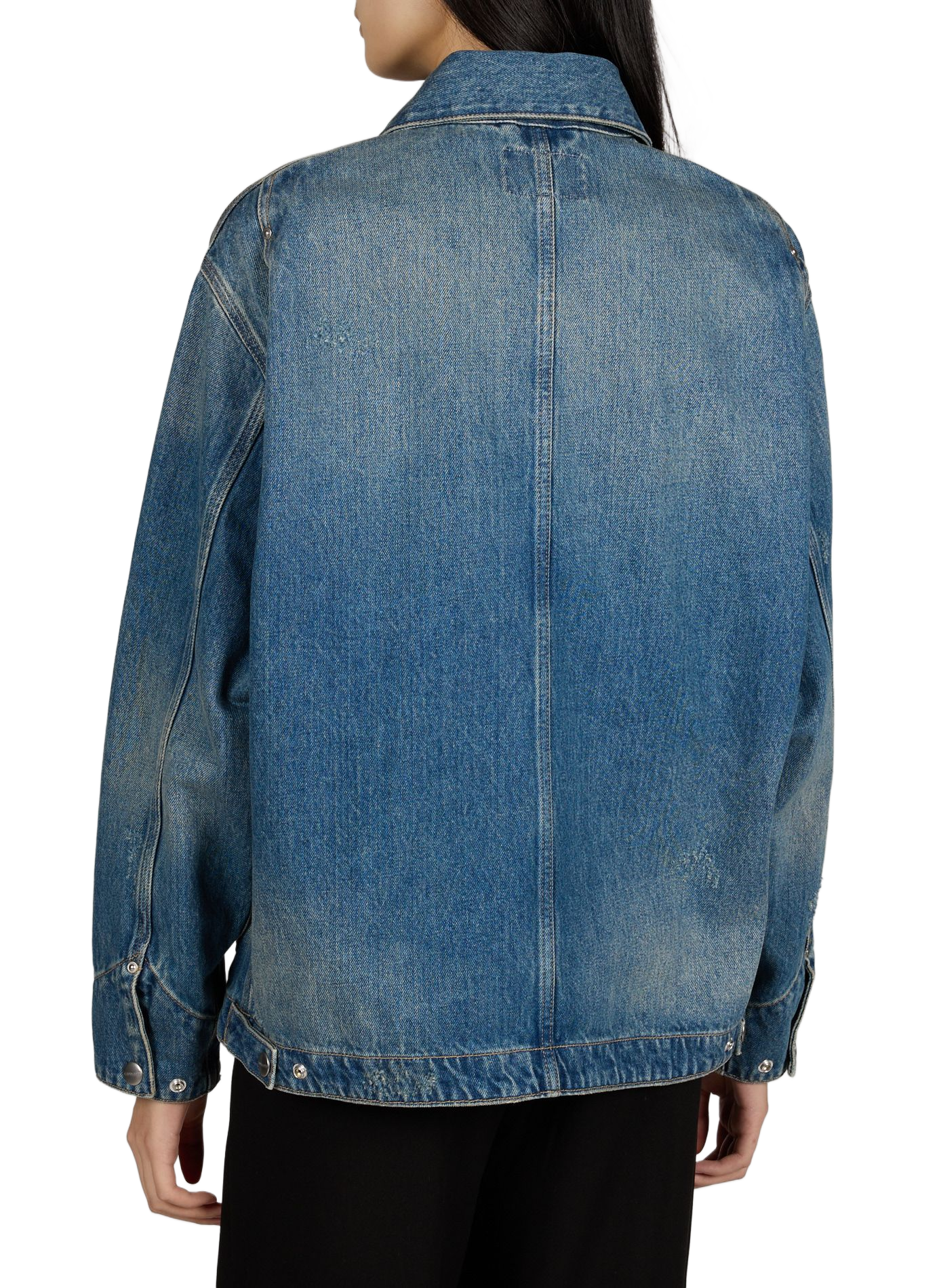 Straight-cut denim jacket CARHARTT WIP Blue