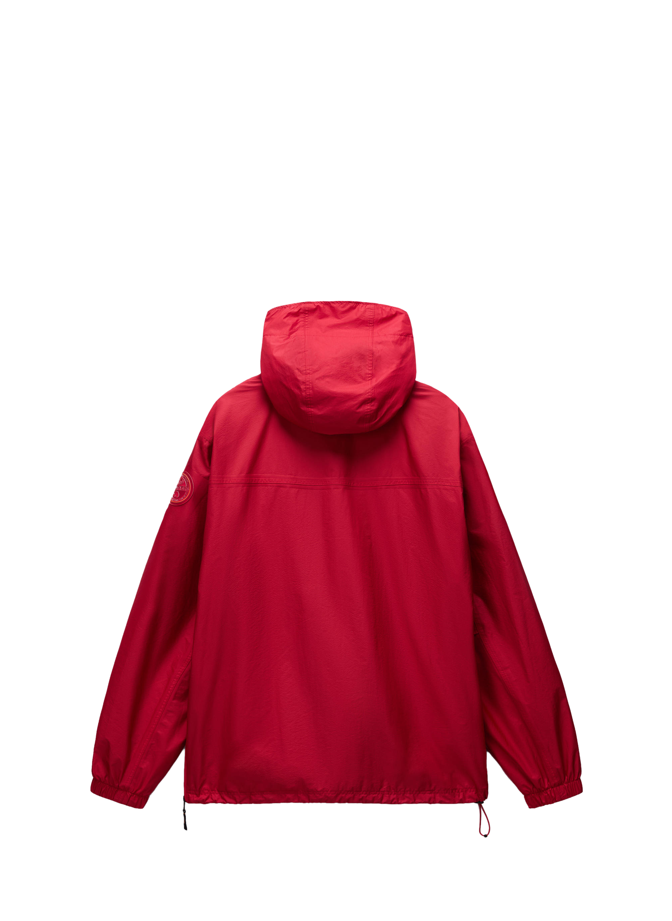 Veste anorak Rainforest à capuche NAPAPIJRI Rouge