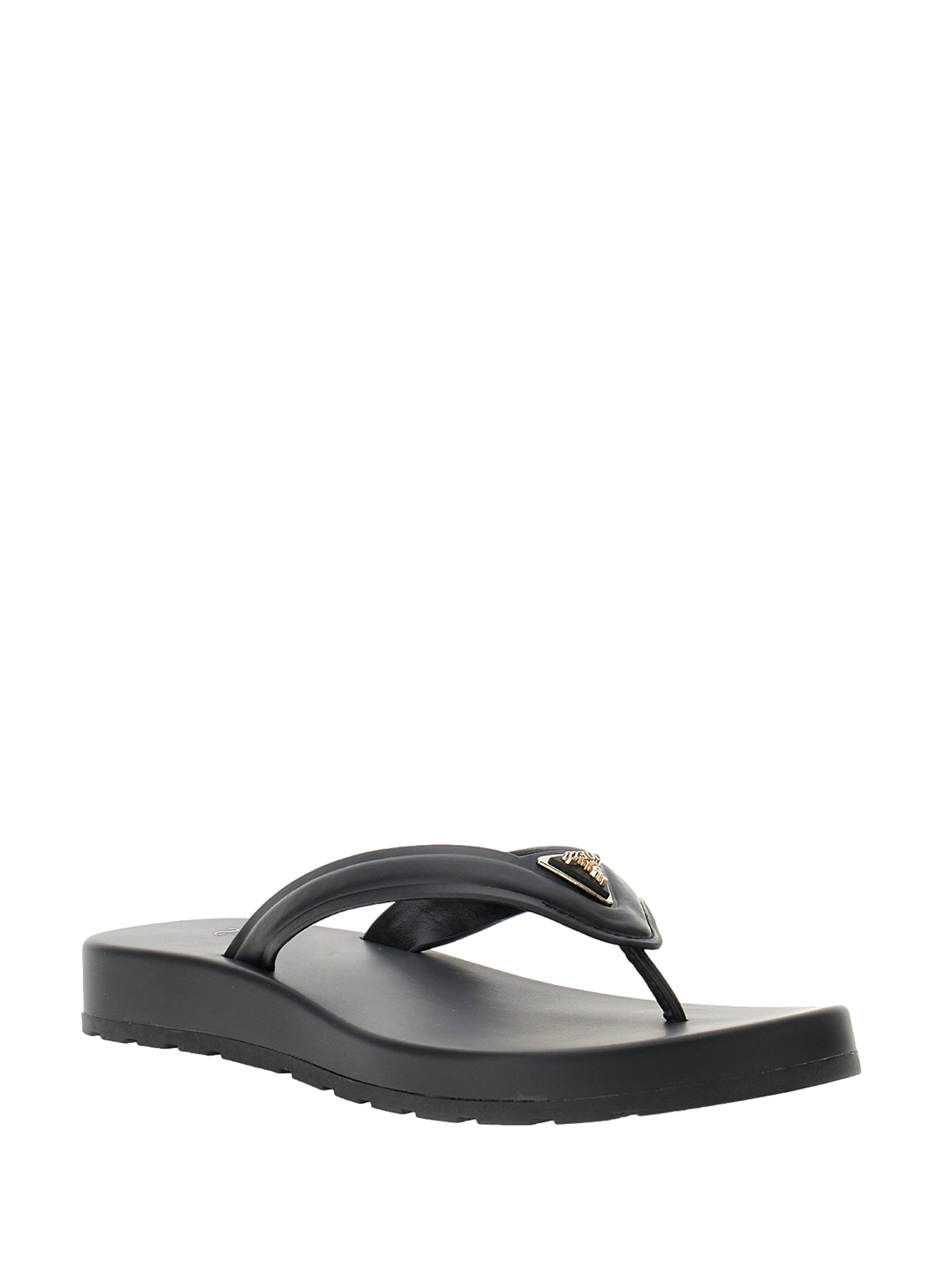 Candry logo sandals GUESS Black