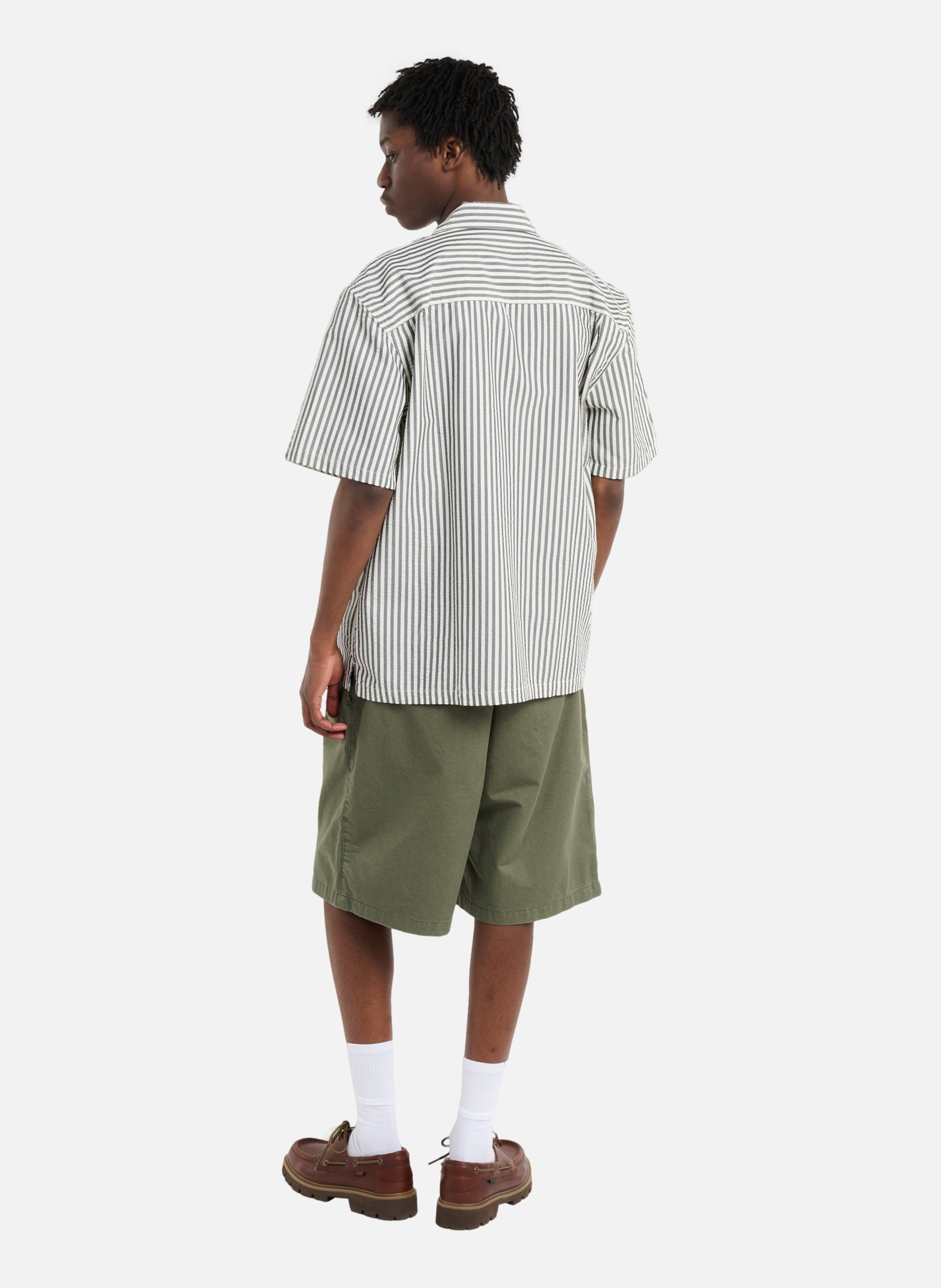 Chemise s/s leavel shirt CARHARTT WIP Gris