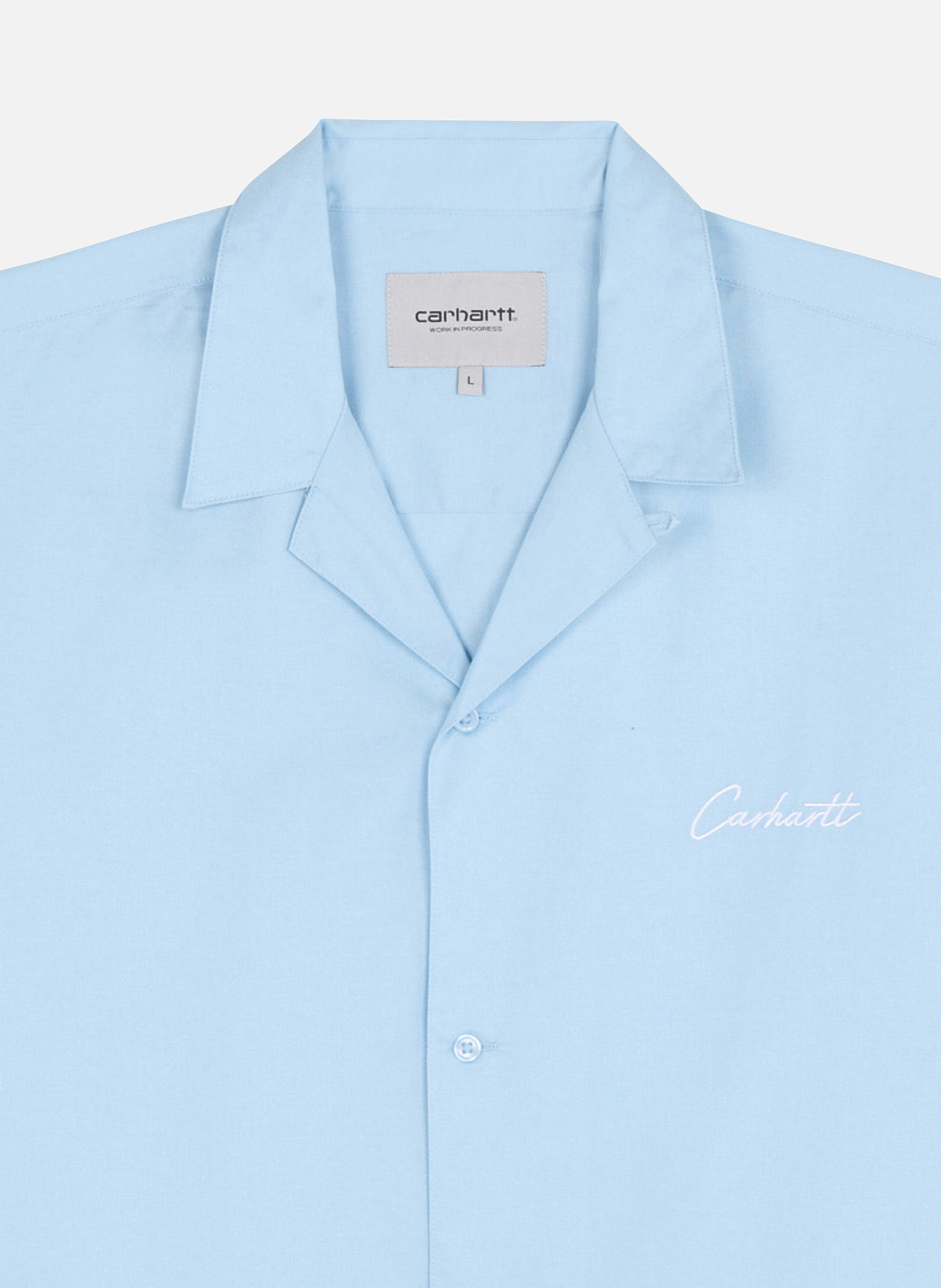 Chemise s/s delray shirt CARHARTT WIP Bleu