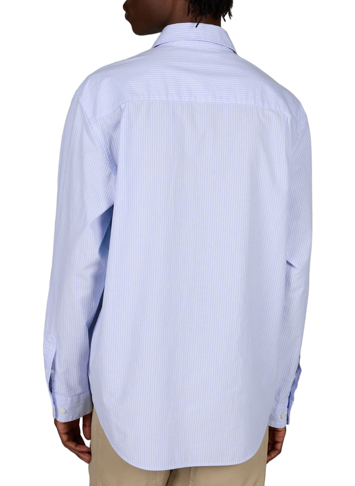 Langarmhemd mit Streifen aus Baumwolle ANNARR Blau