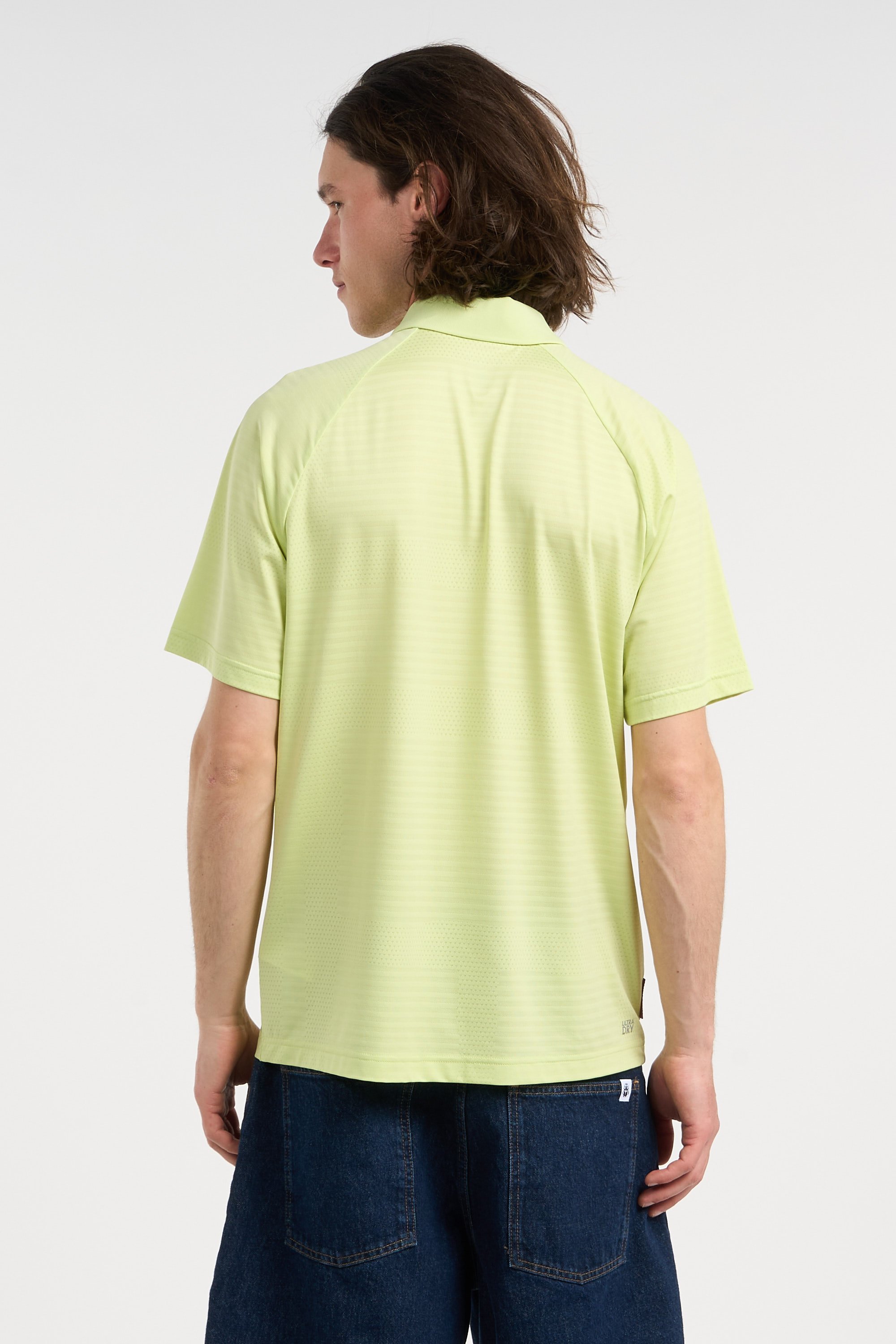 Polo roland garros performance LACOSTE Vert