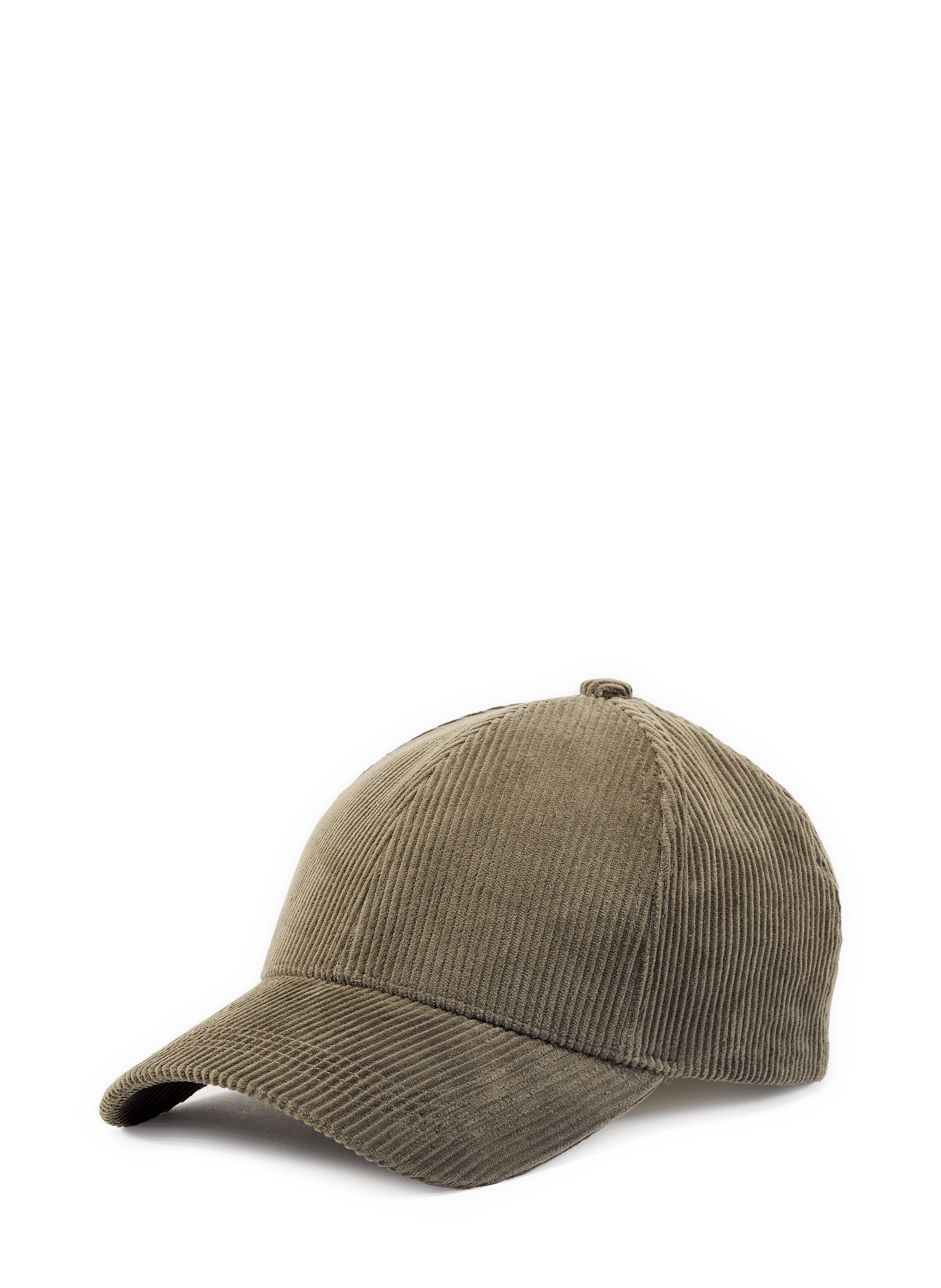 Verstellbare Kappe aus Baumwollvelours SAISON 1865 Khaki