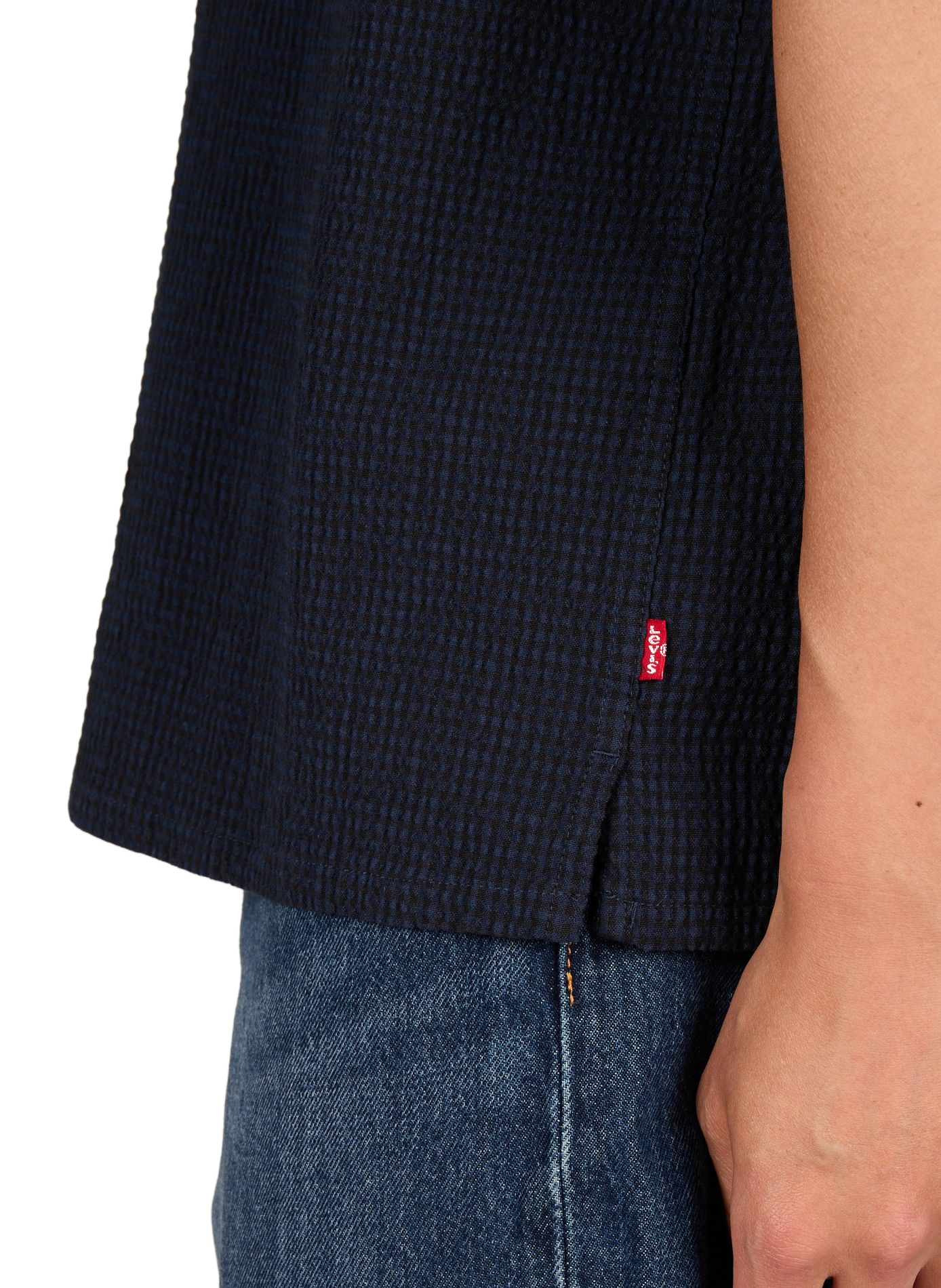 Camisa recta con relieve LEVI'S Azul