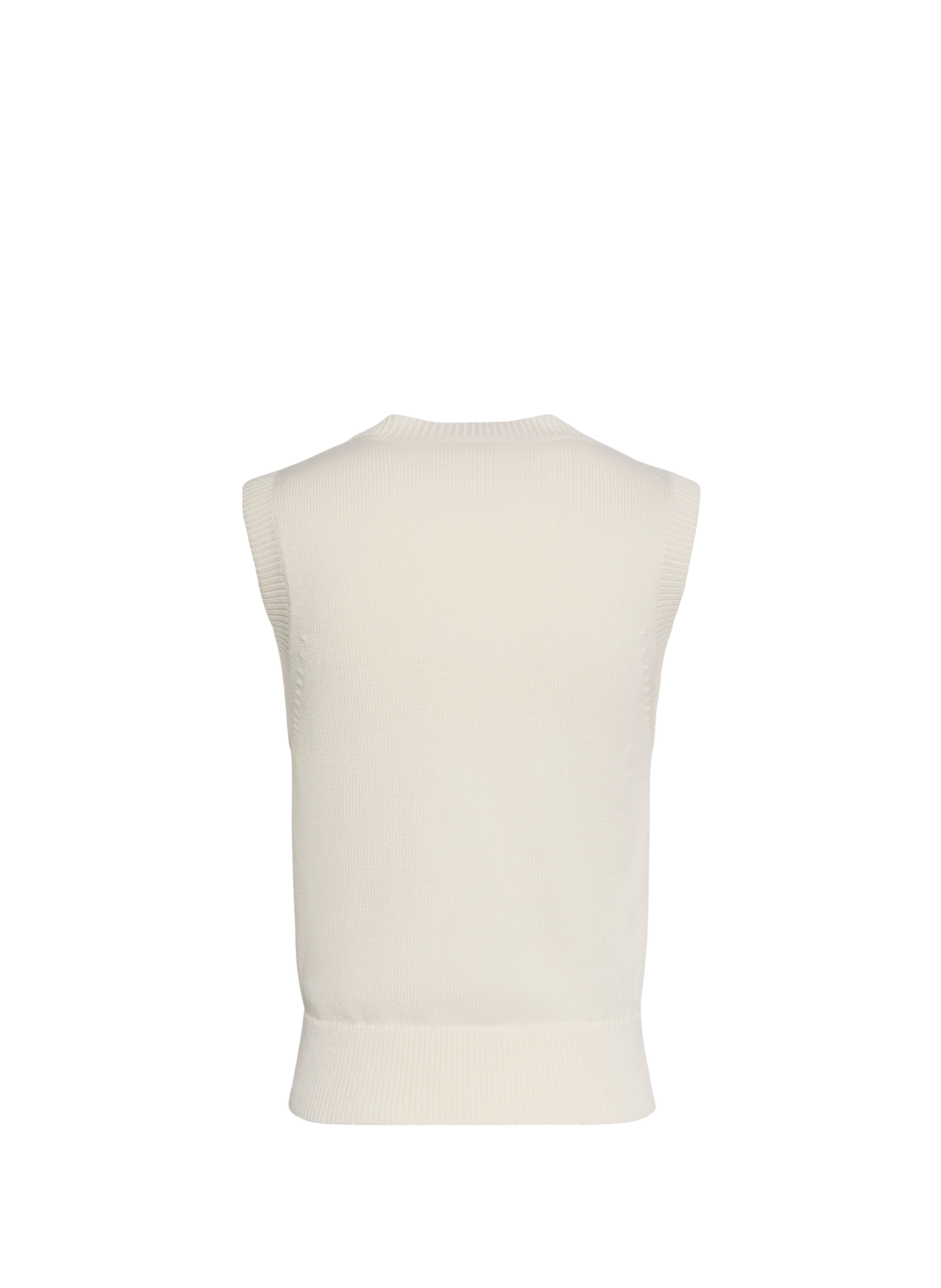 Stricktop aus Baumwolle CALVIN KLEIN Beige