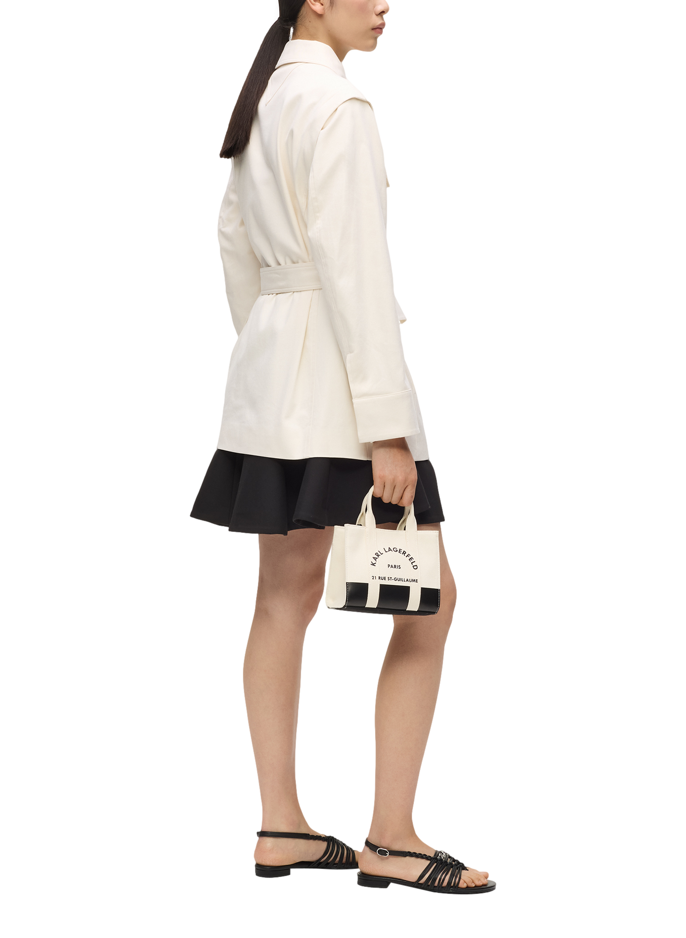 Cotton handbag KARL LAGERFELD Multicolour