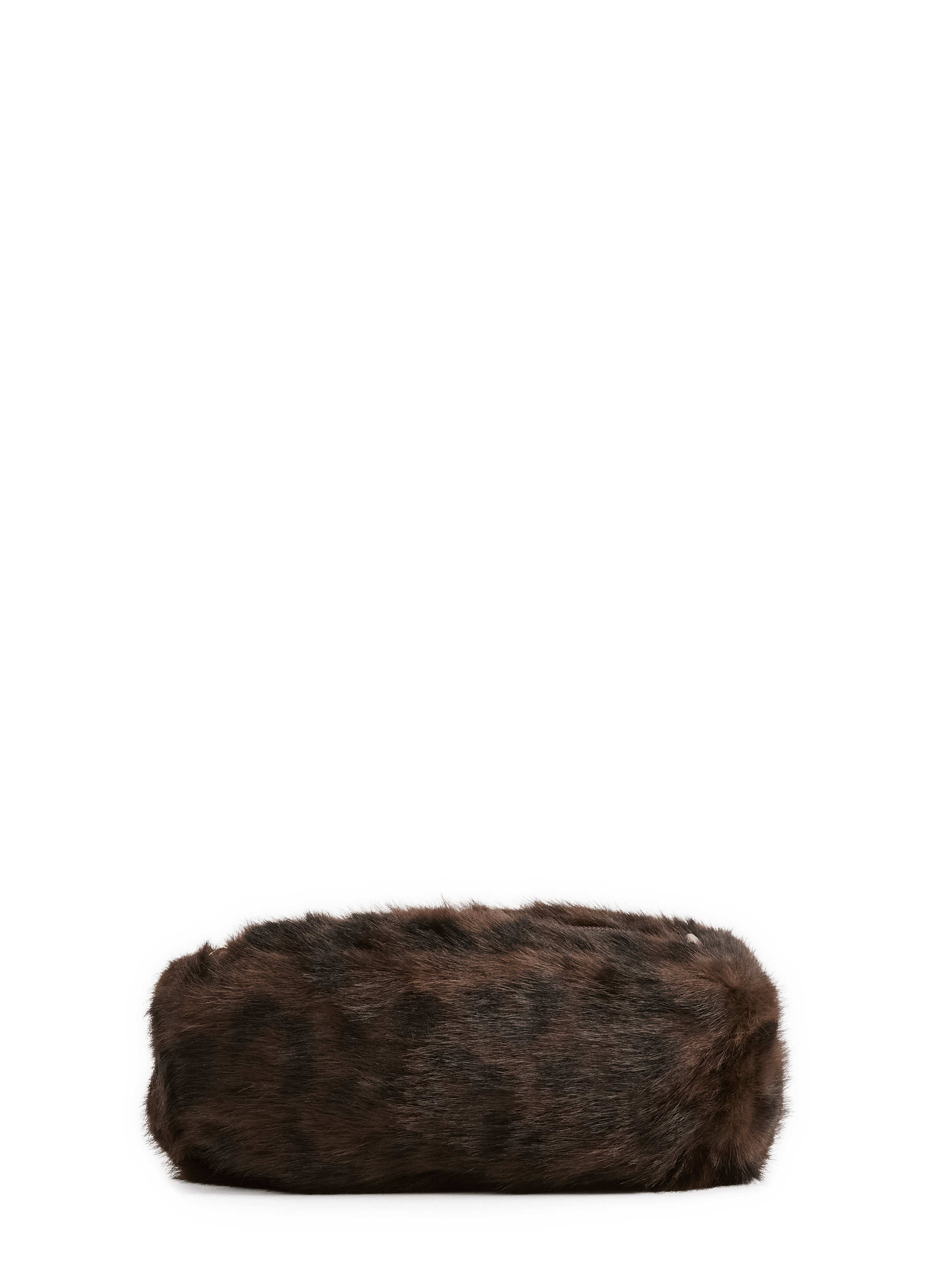 Printed faux fur pencil case AU PRINTEMPS PARIS Multicolour