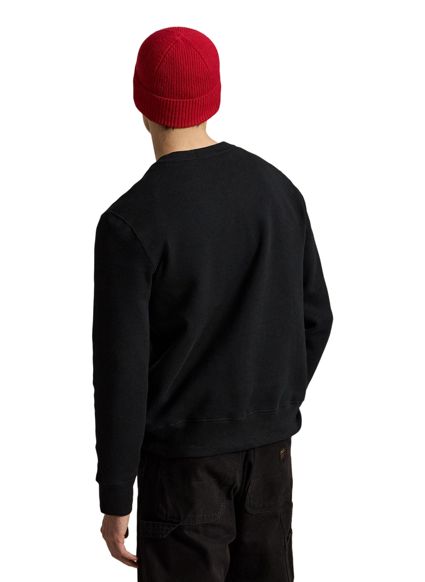 Ronde hals sweater van gemengd katoen POLO RALPH LAUREN Zwart