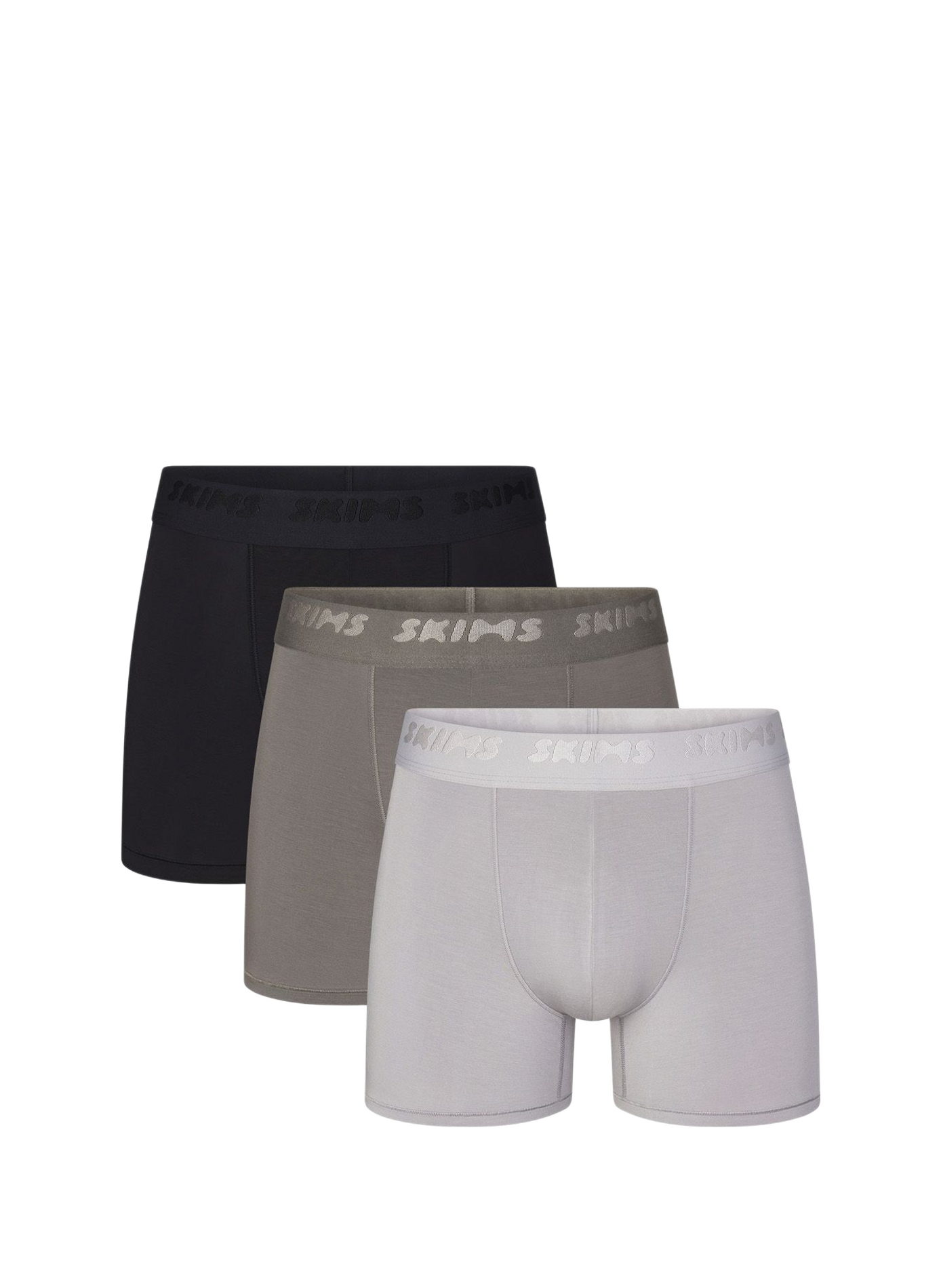 Set of three boxers SKIMS Multicolour