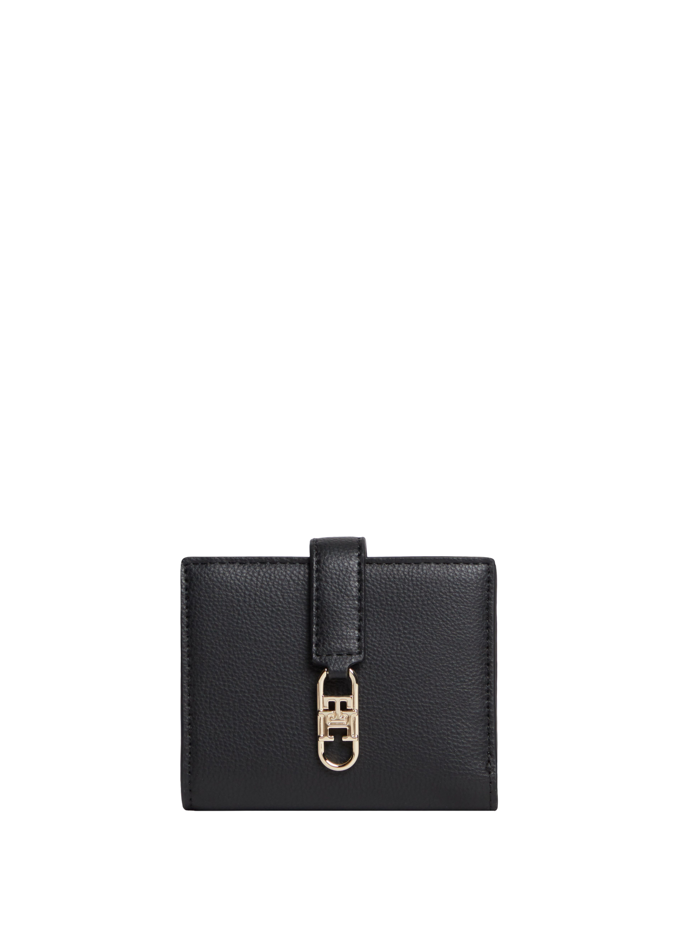 Solid card holder TOMMY HILFIGER Black