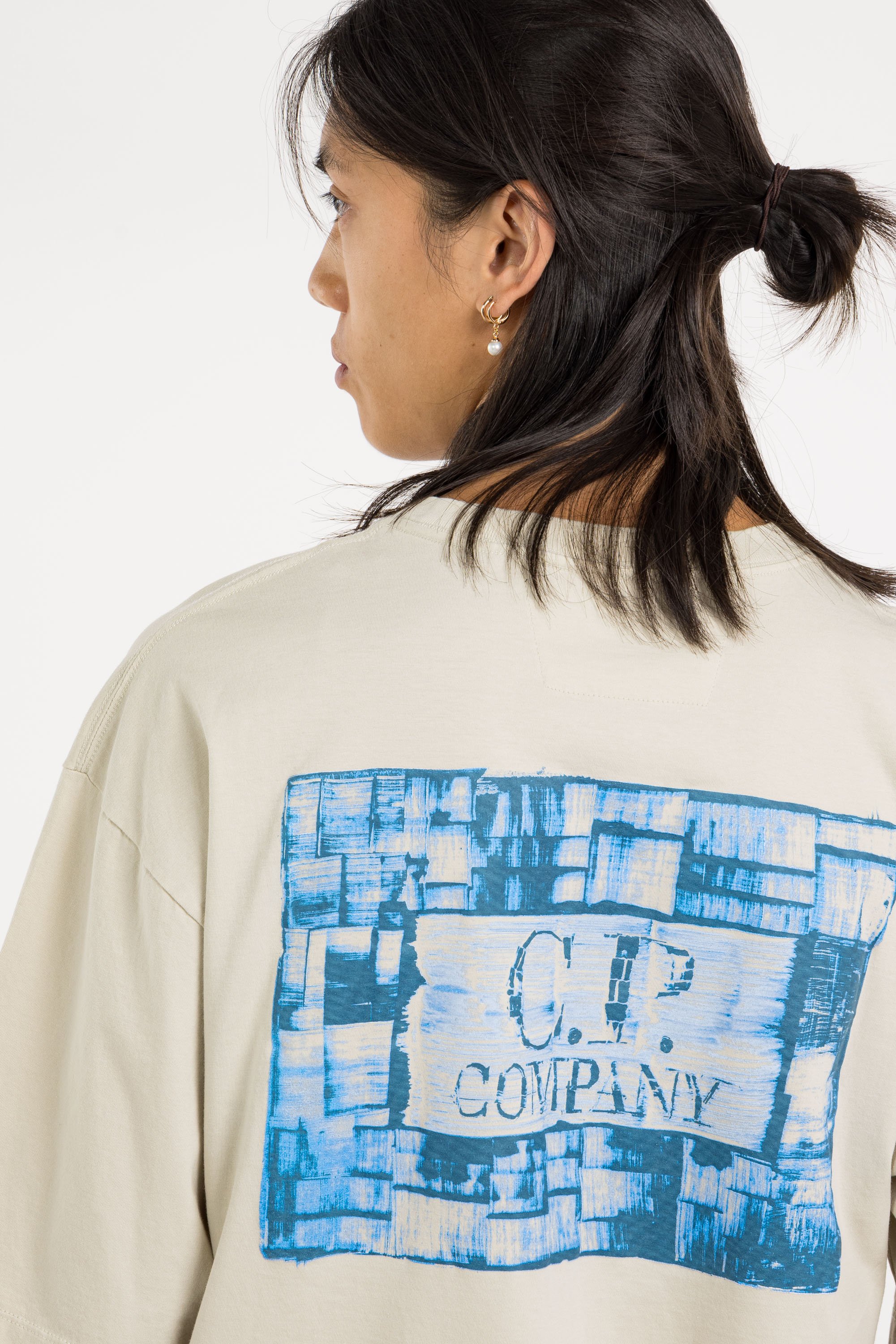 T-shirt CP COMPANY Gris