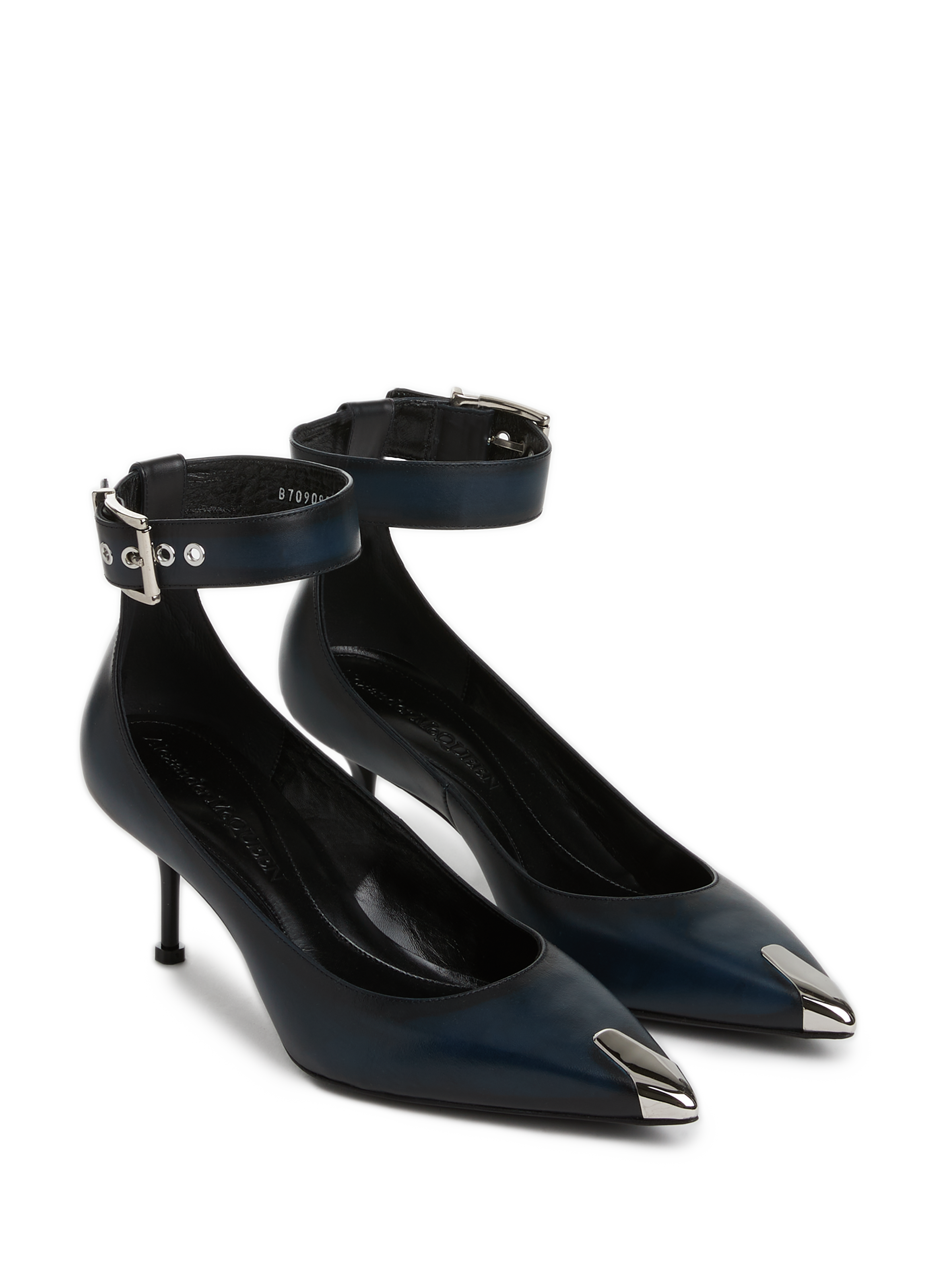 Escarpins Punk en cuir