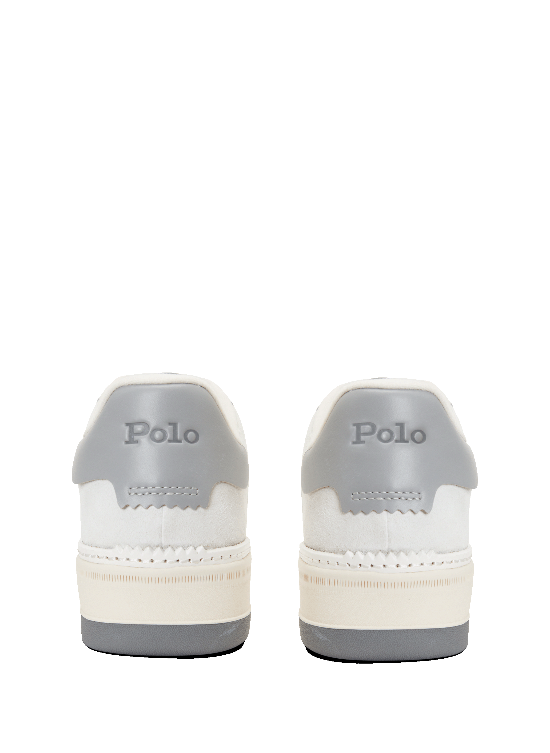 Leather sneakers POLO RALPH LAUREN Grey