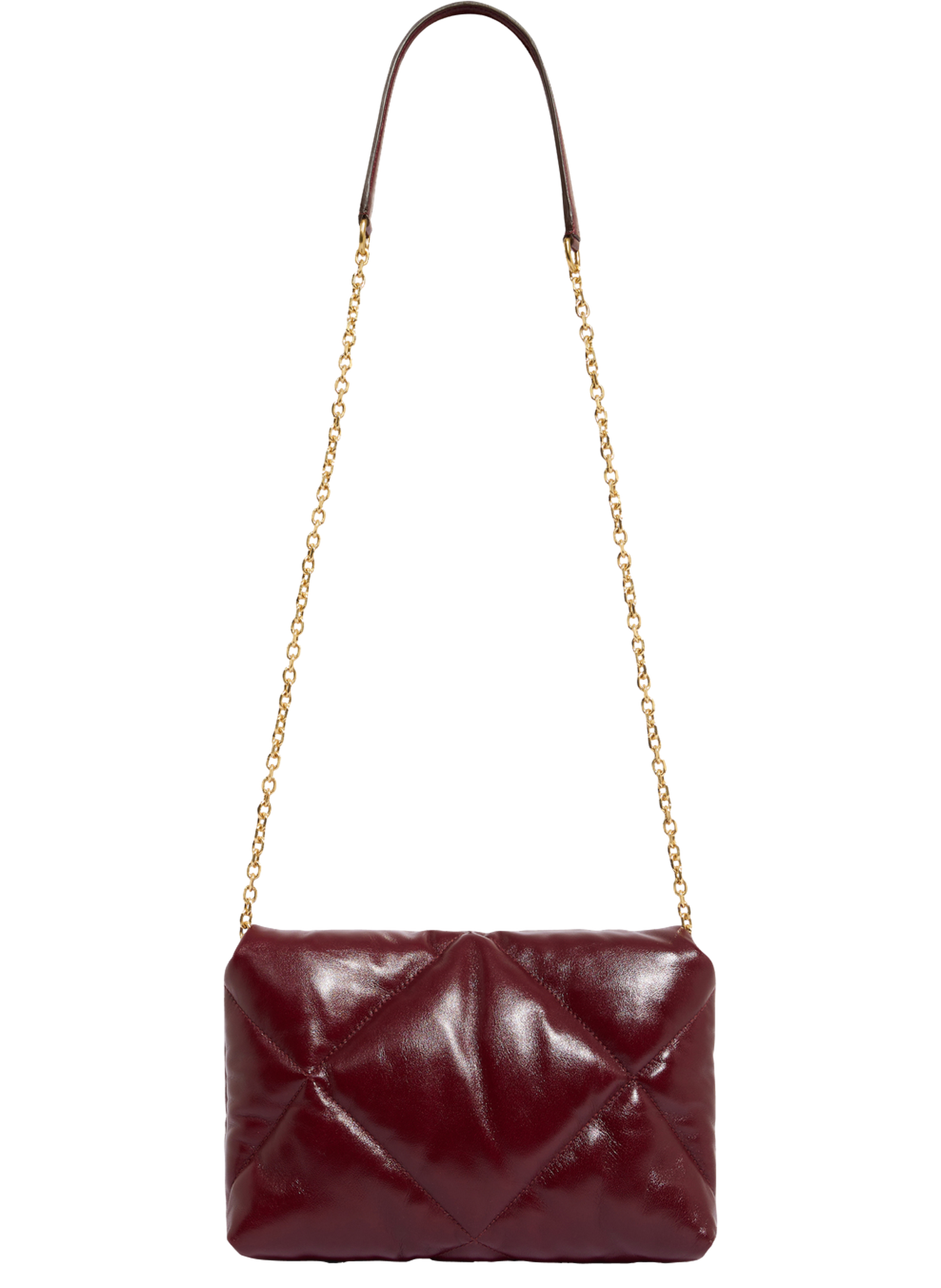 Sac en cuir matelassé - le fanny GERARD DAREL Rouge