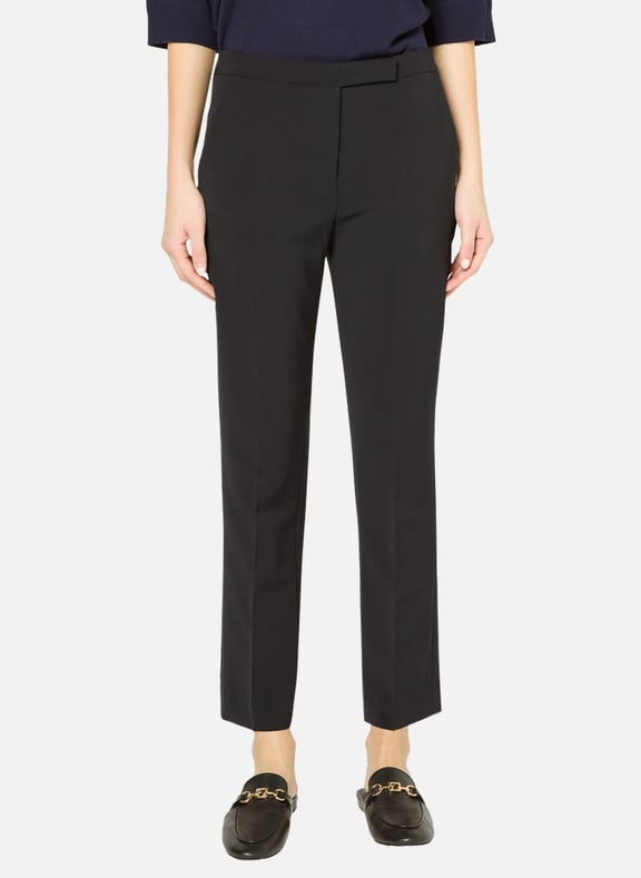 Pantalon droit au dos élastiqué - liana Bleu by GERARD DAREL GERARD DAREL Pantalon droit au dos élastiqué - liana Bleu