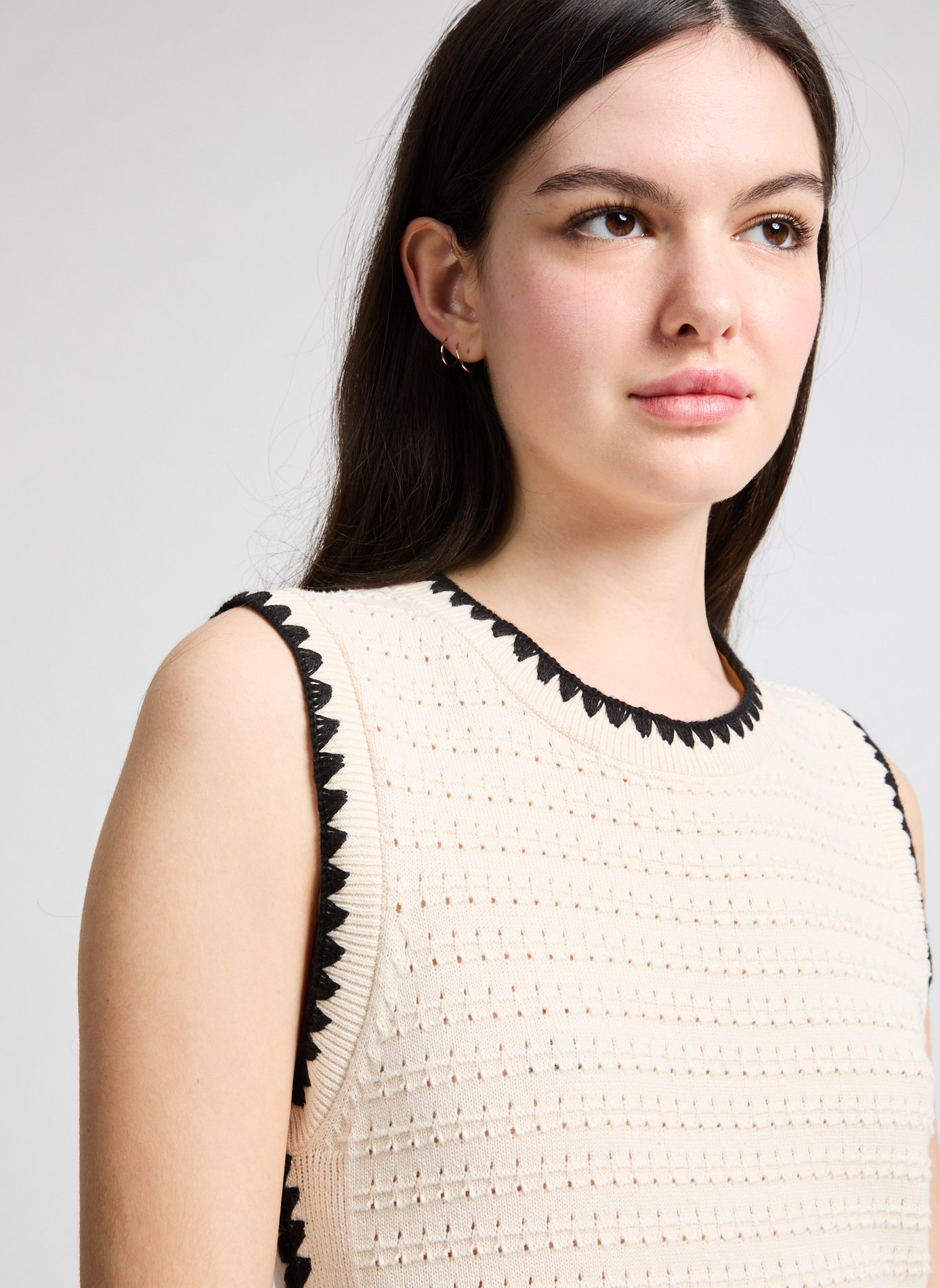 Dwight Tank Sleeveless Dress VARLEY Beige