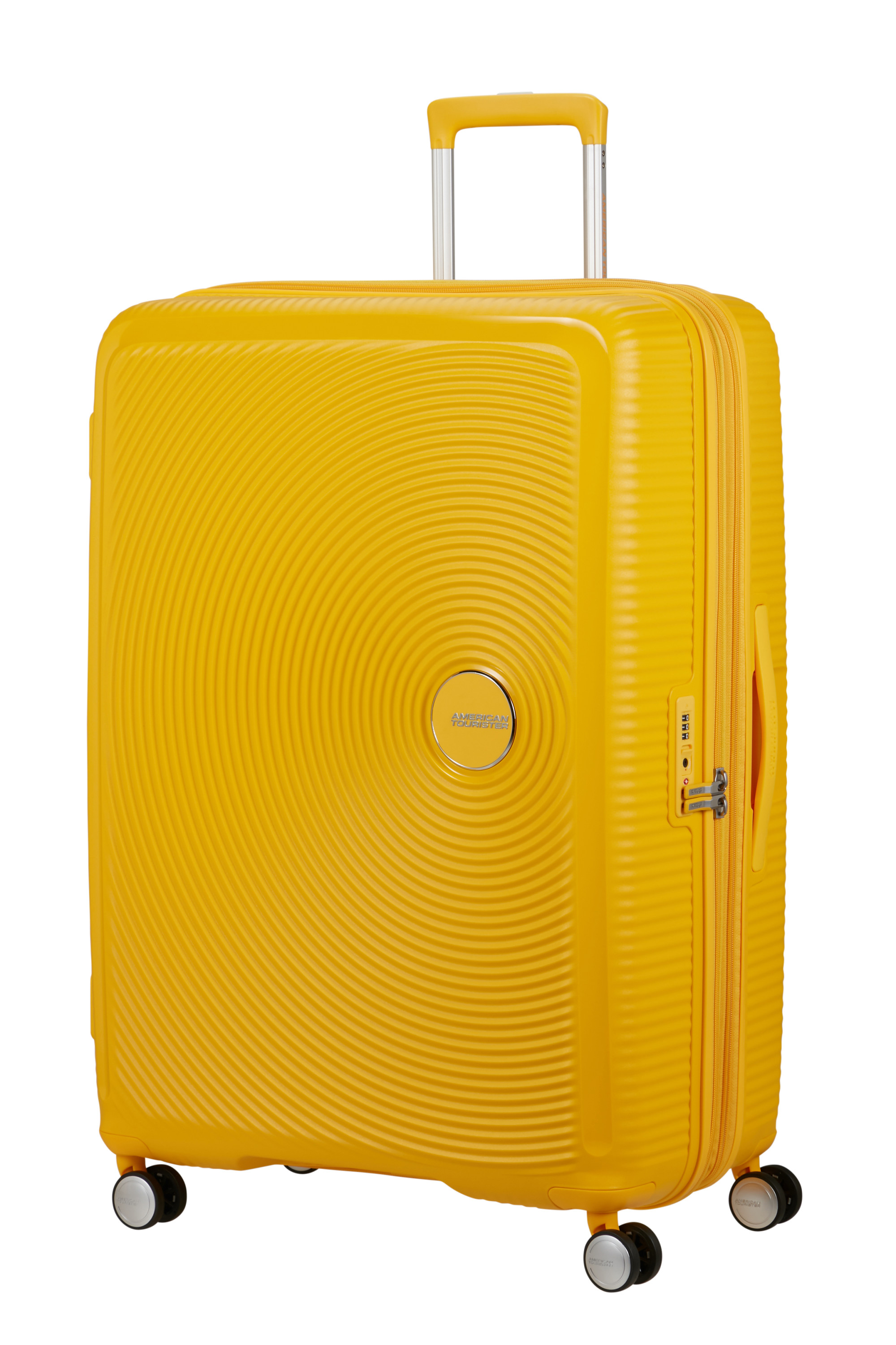 Soundbox valise 4 roues taille l AMERICAN TOURISTER Jaune
