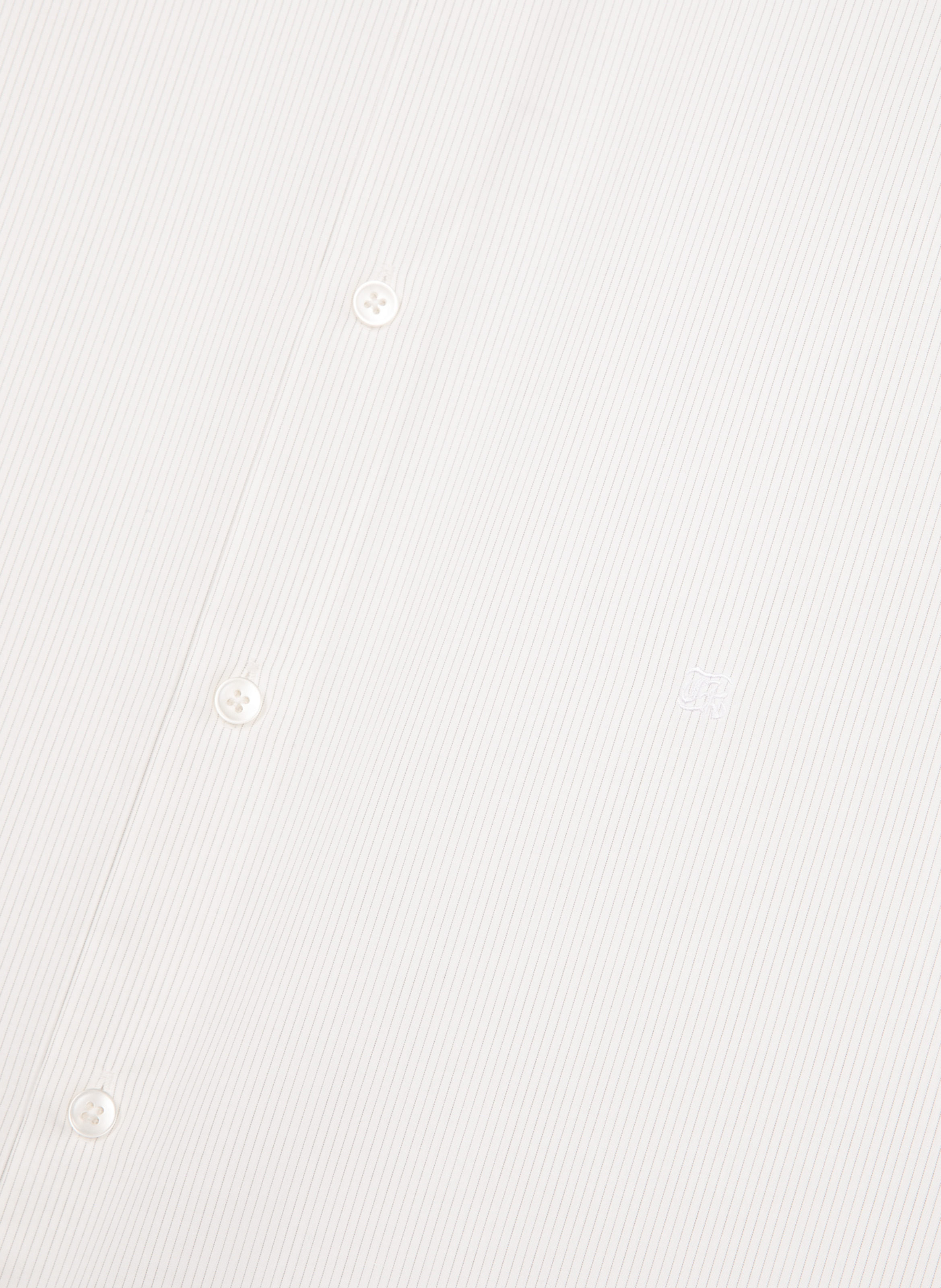 Chemise formelle col officier THE KOOPLES Blanc